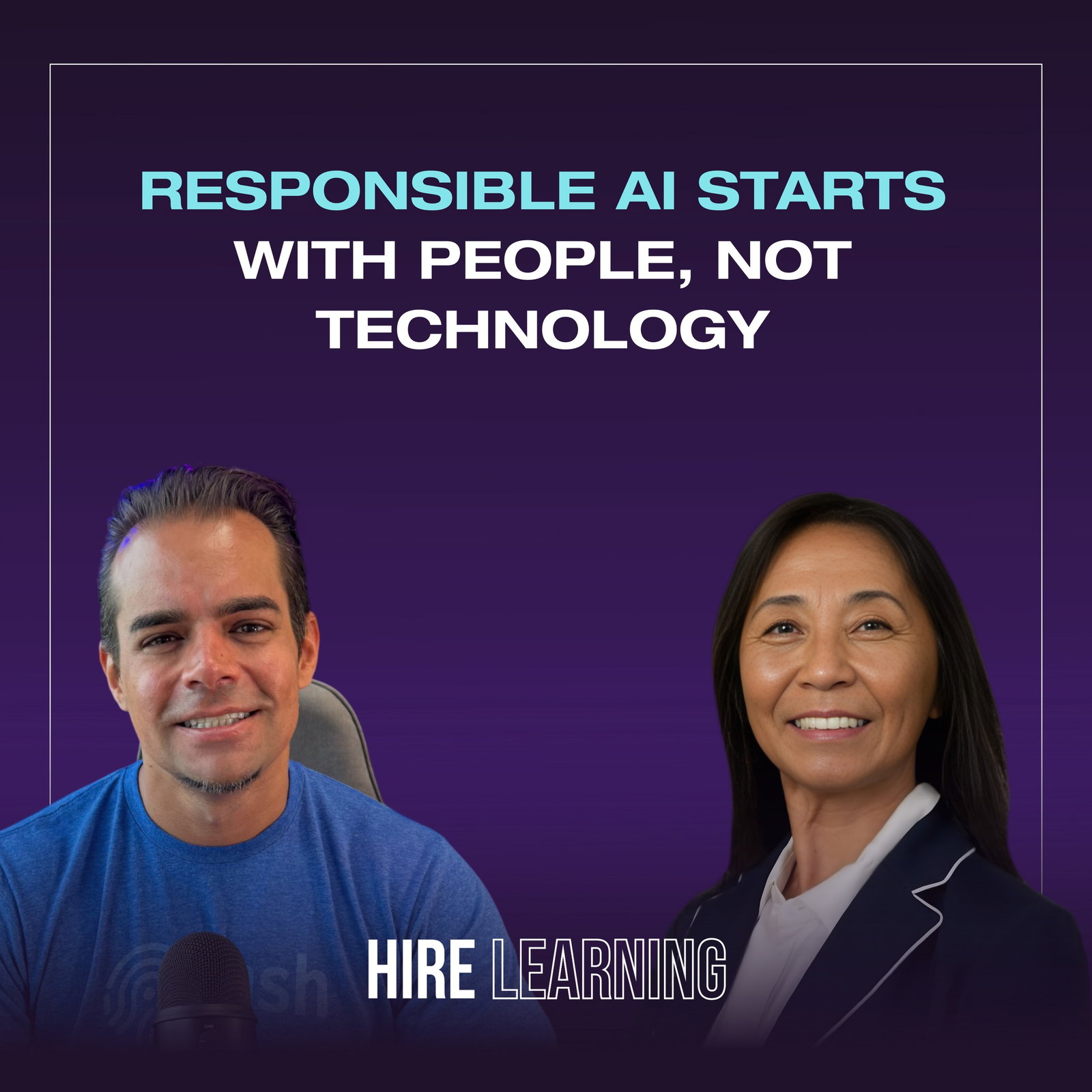 Responsible AI Starts With People, Not Technology with Julia Zhou of SAAFE.ai  episode artwork