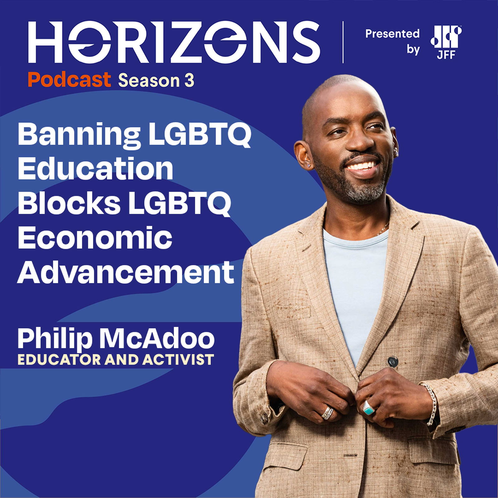 Episode cover art for Banning LGBTQ Education Blocks LGBTQ Economic Advancement - Part 1