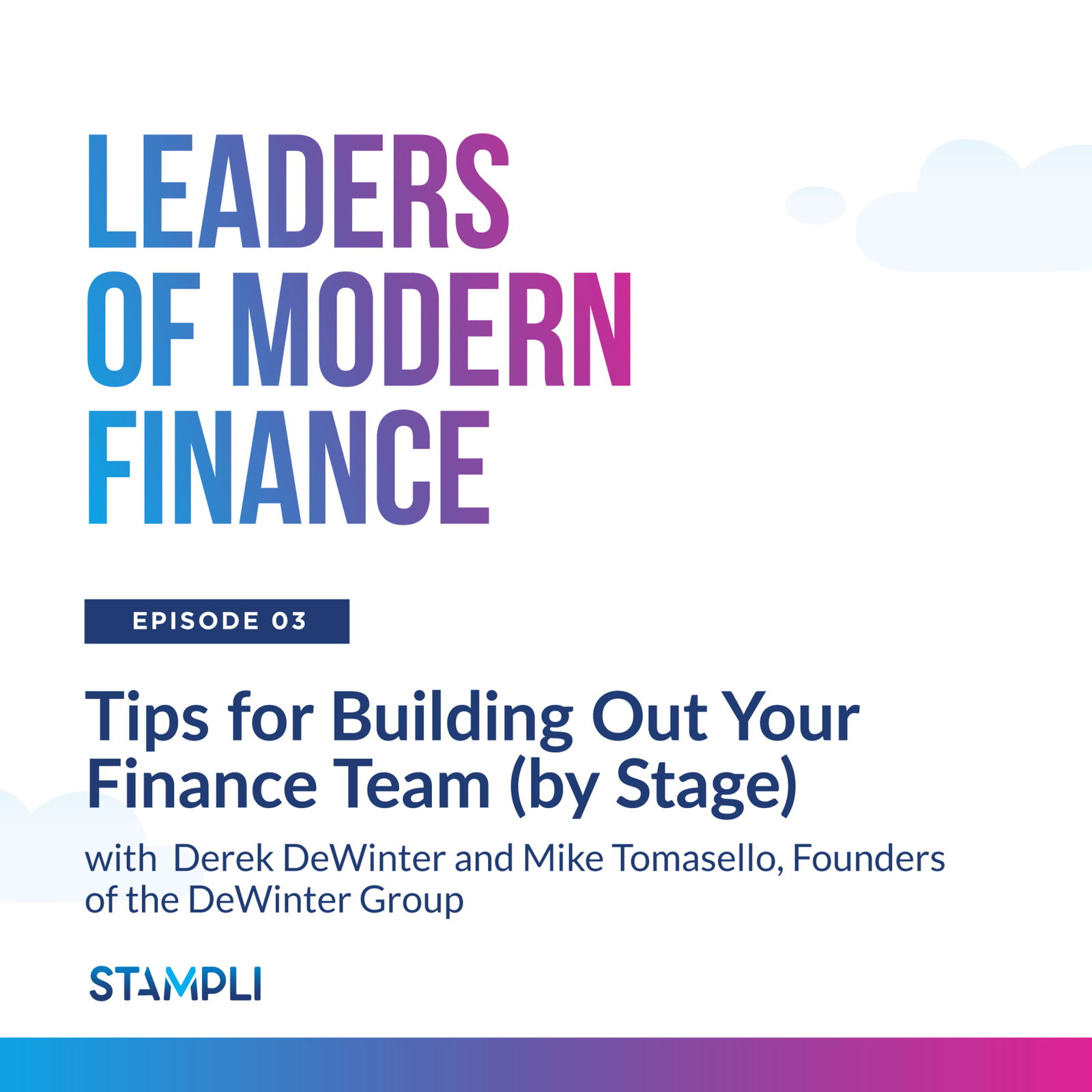 Leaders of Modern Finance