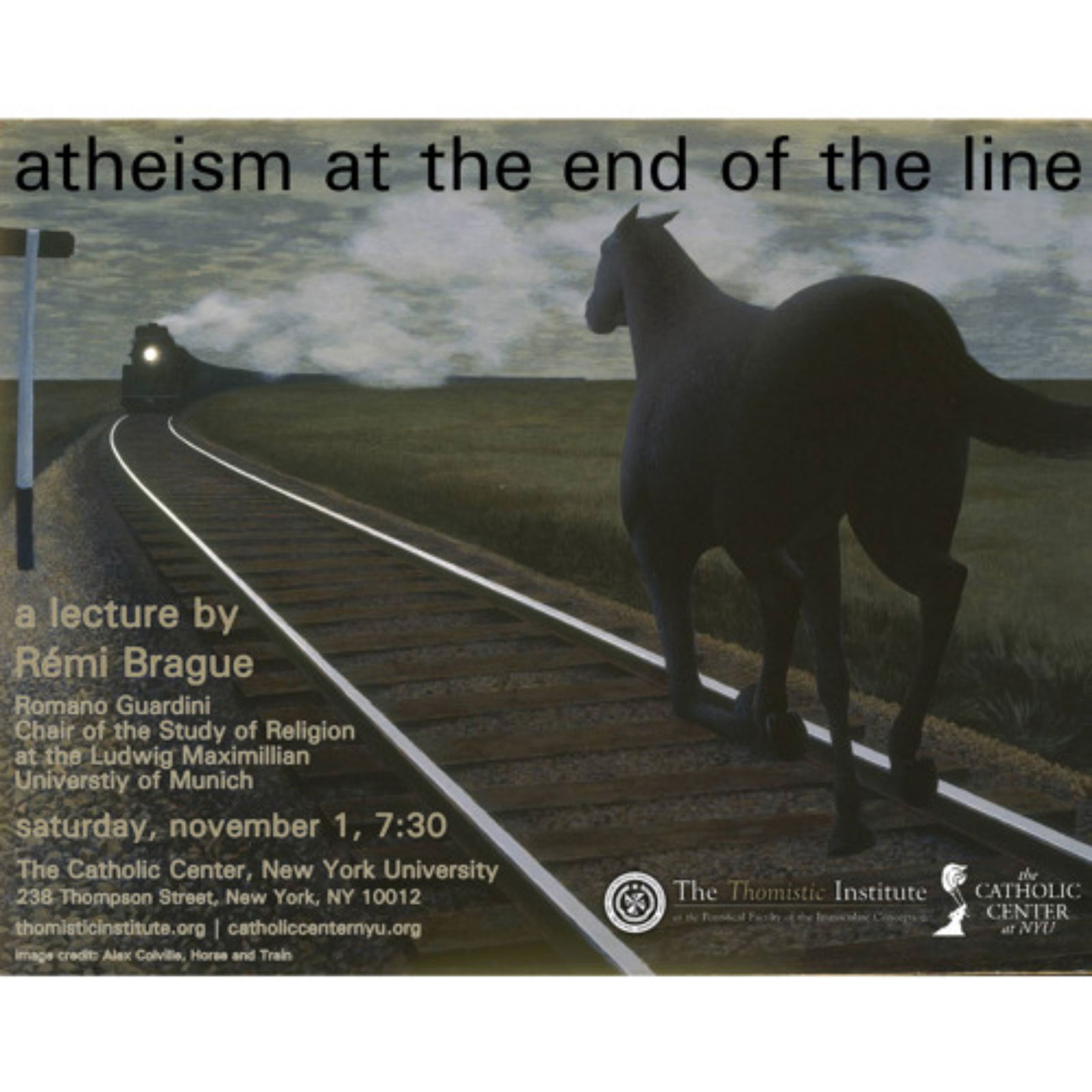 Atheism At The End Of The Line | Prof. Rémi Brague