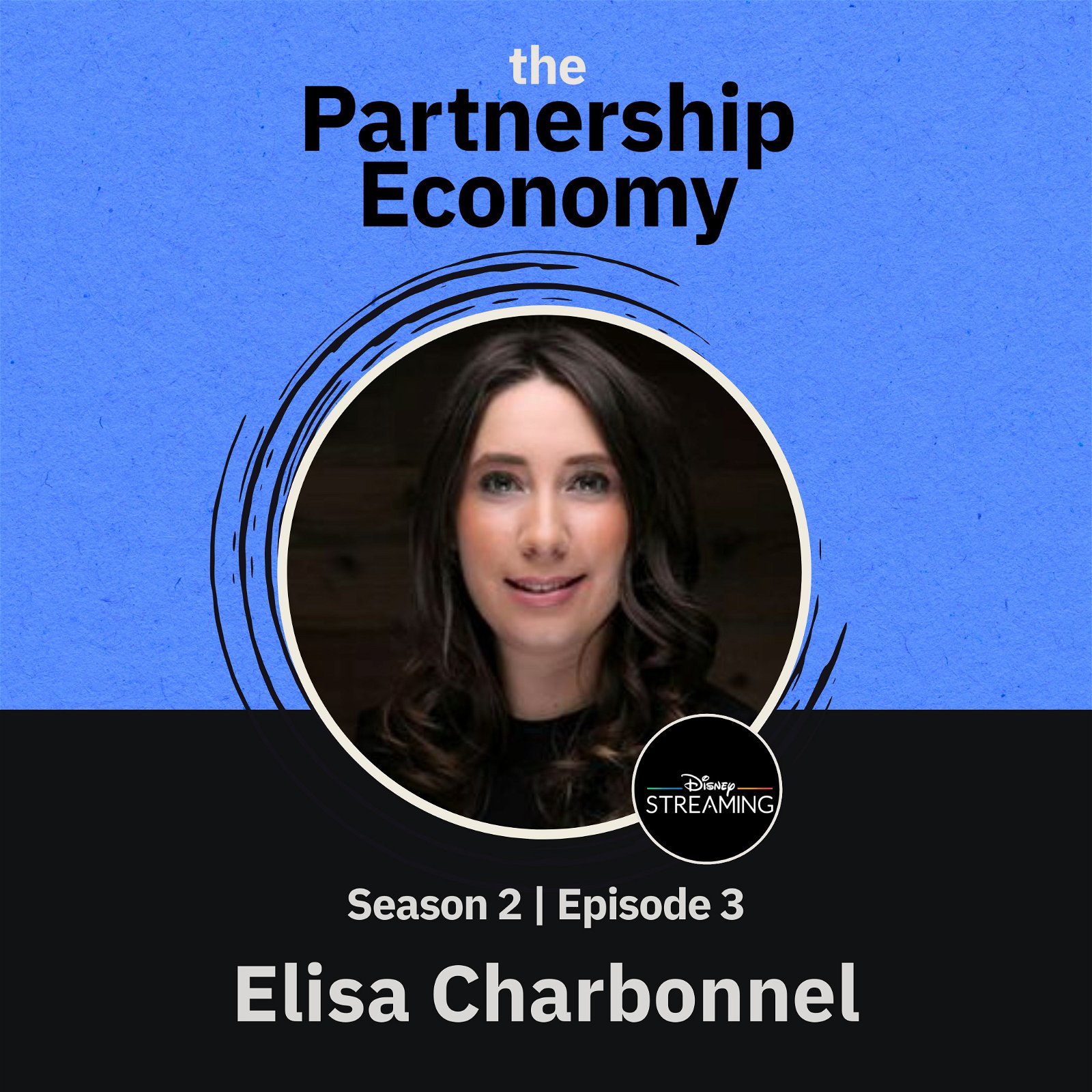 Episode cover art for Elisa Charbonnel, Director of Paid Media at Disney Streaming, on how to pivot partnerships in turbulent times