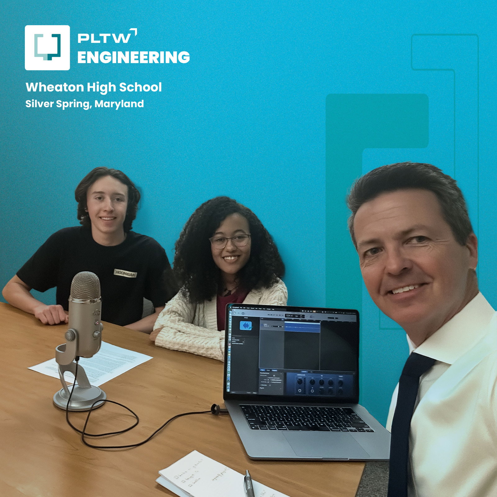 Episode cover art for Rediet and Liam – PLTW Engineering @ Wheaton High School 