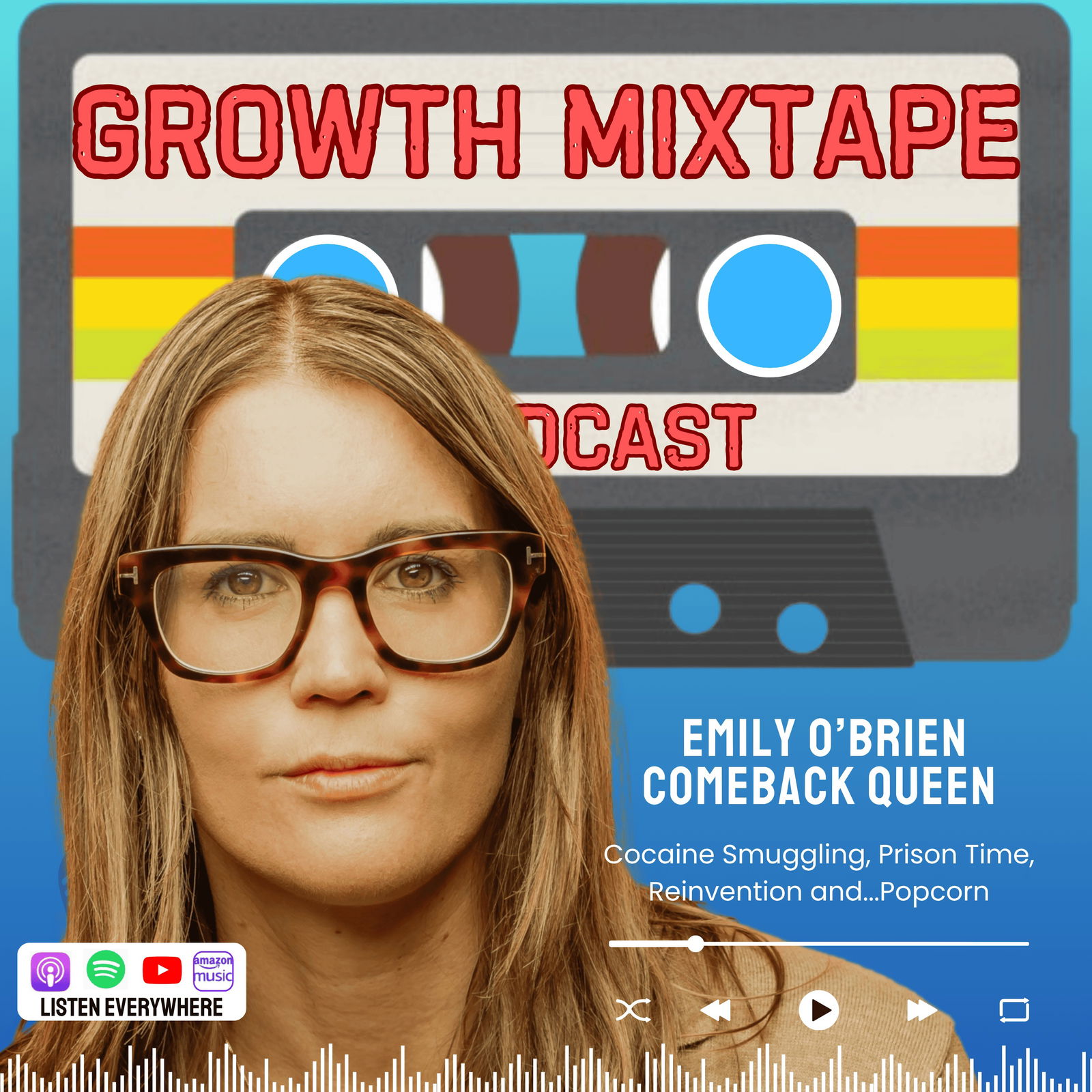 Episode cover art for Prison, Popcorn and the Reinvention of Emily O’Brien | Chasing Curiosity and Sharing Boundless Insights from Ideas that Matter