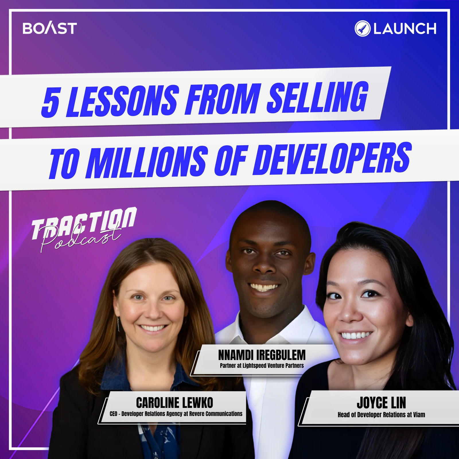 5 Lessons From Selling to Millions of Developers - podcast episode cover