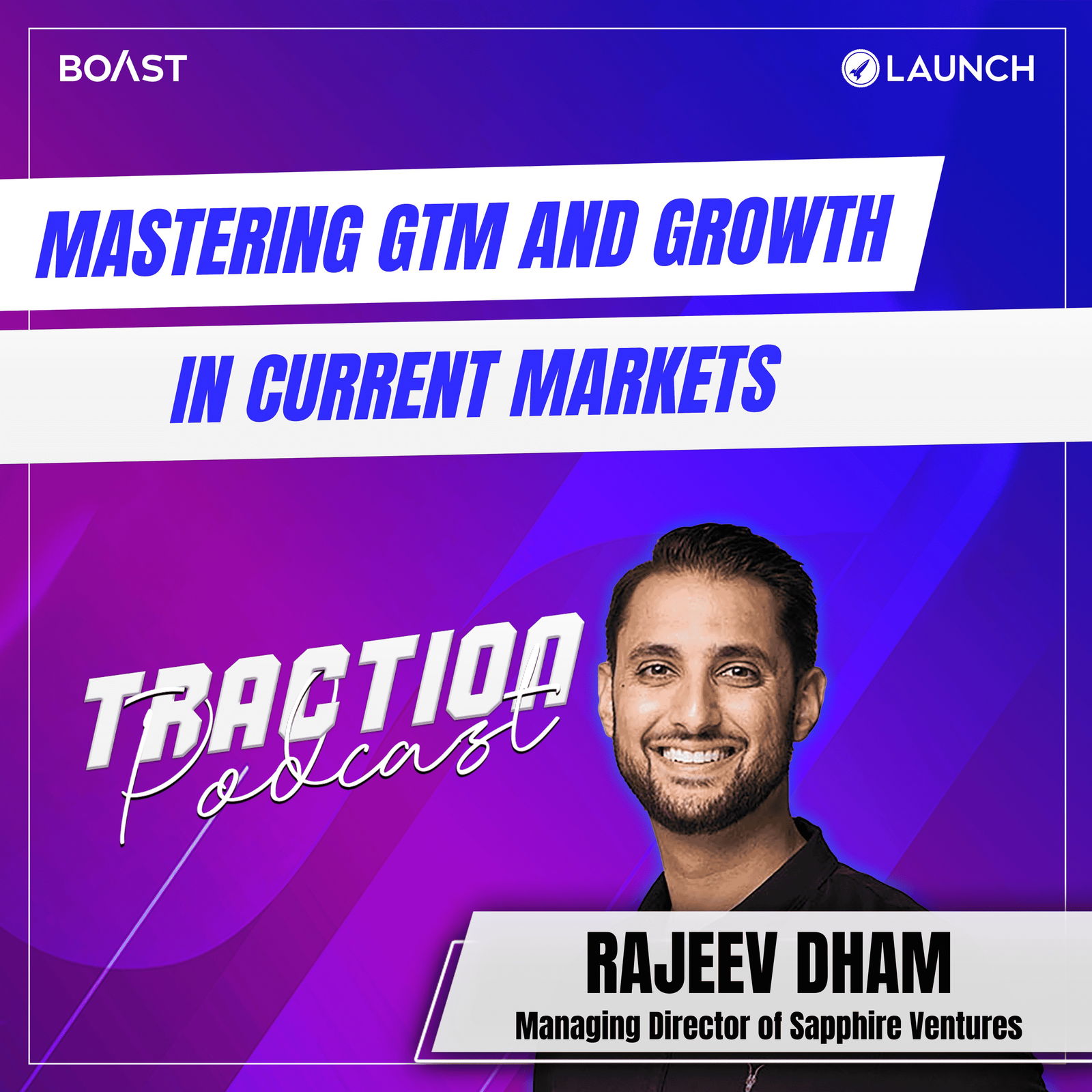 Mastering GTM and Growth in Current Markets with Rajeev Dham of Sapphire Ventures - podcast episode cover