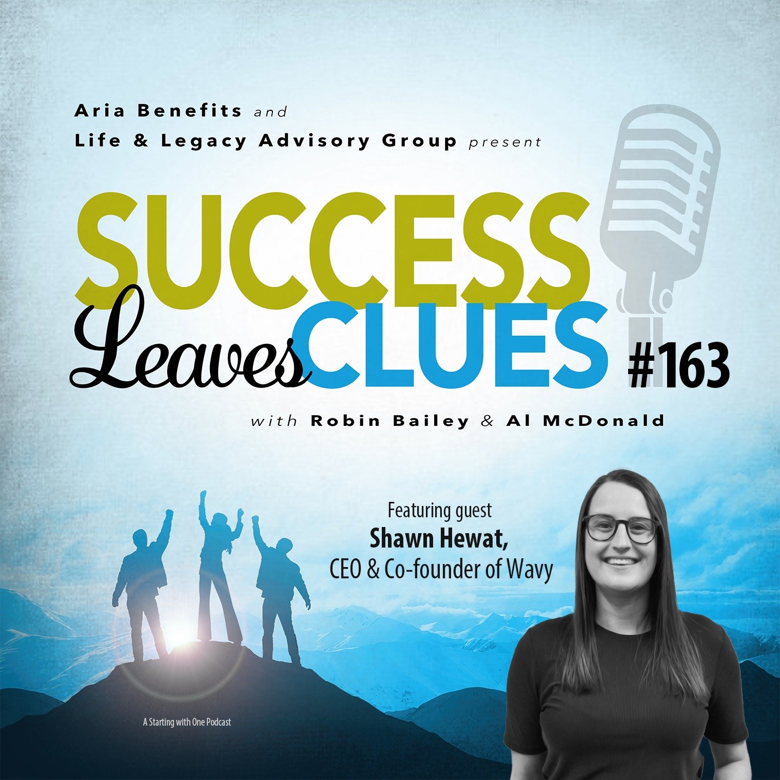 Episode cover art for Success Leaves Clues: Ep163 with guest Shawn Hewat, CEO & Co-founder of Wavy