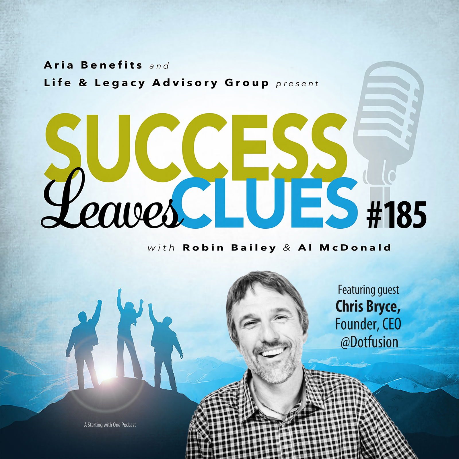 Episode cover art for Success Leaves Clues: Ep 185 with guest Chris Bryce, Founder, CE0 @ Dotfusion