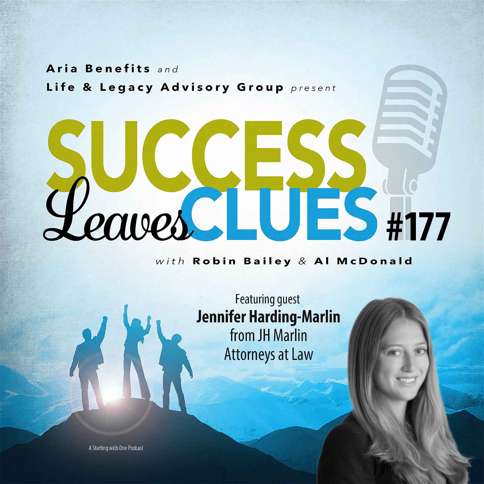 Episode cover art for Success Leaves Clues: Ep 177 with guest Jennifer Harding-Marlin from JH Marlin Attorneys at Law