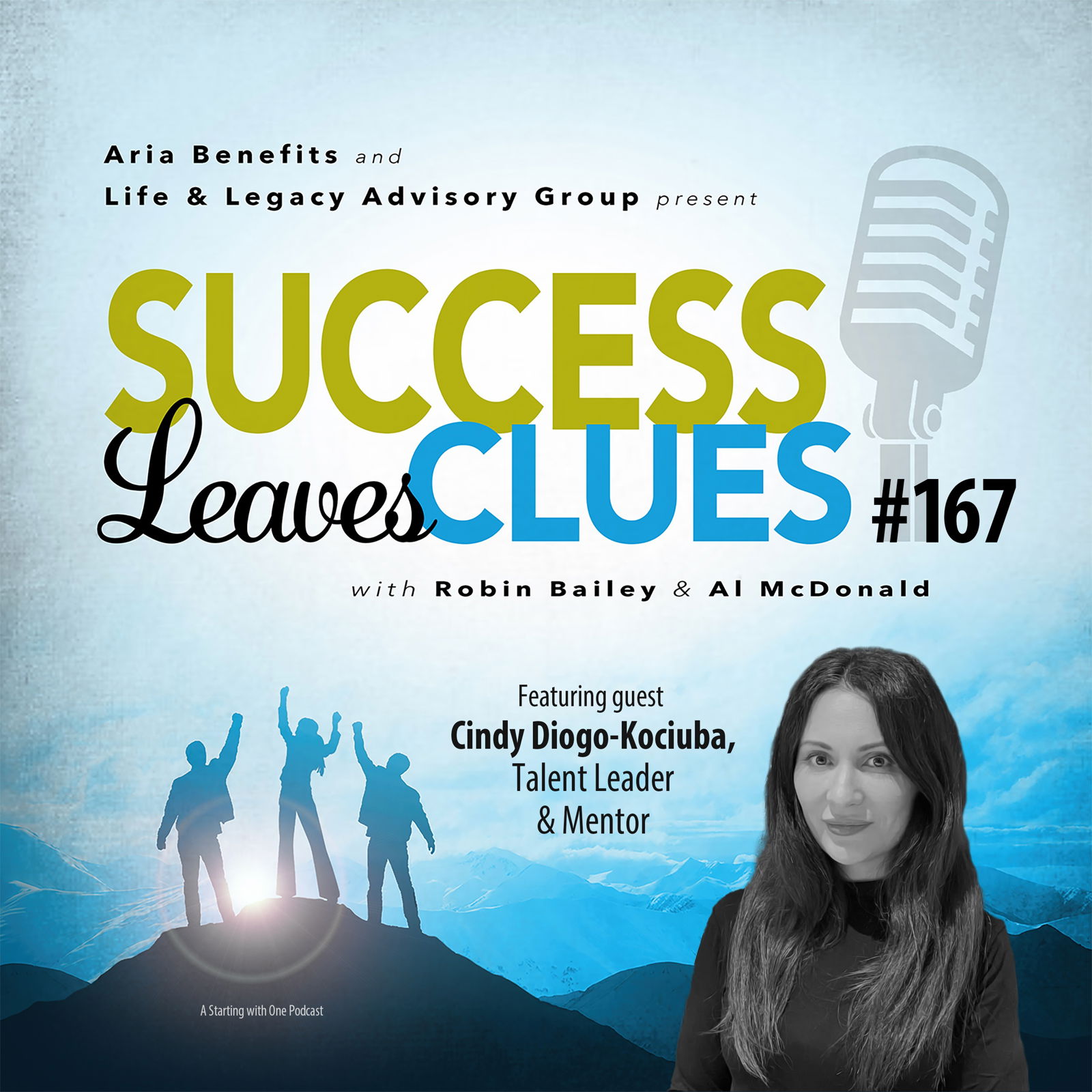 Episode cover art for Success Leaves Clues: Ep167 with Talent Leader & Mentor, Cindy Diogo-Kociuba