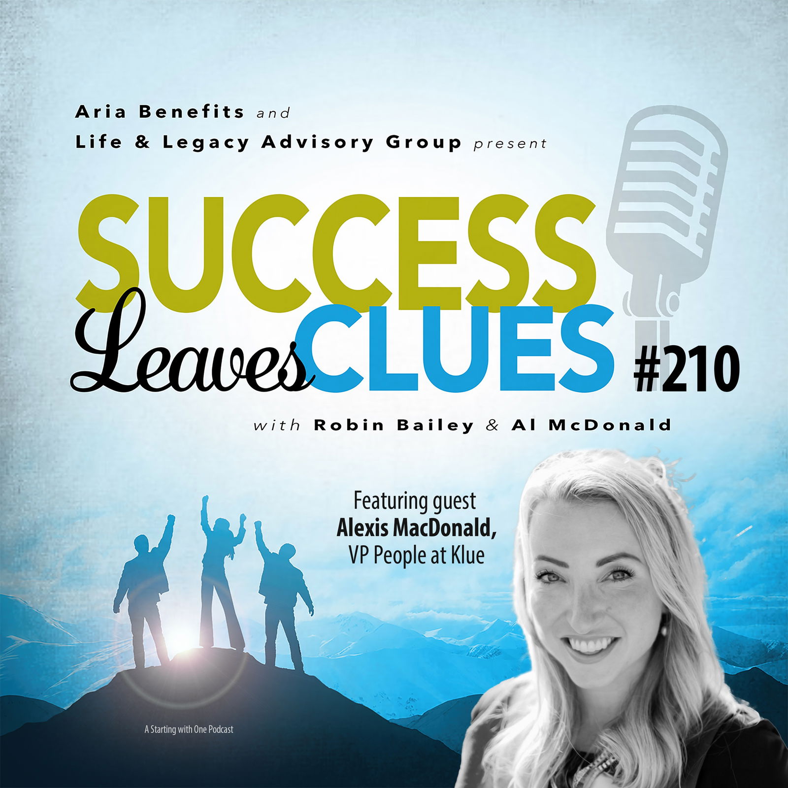 Episode cover art for Success Leaves Clues: Ep 210 with guest Alexis MacDonald, VP People at Klue