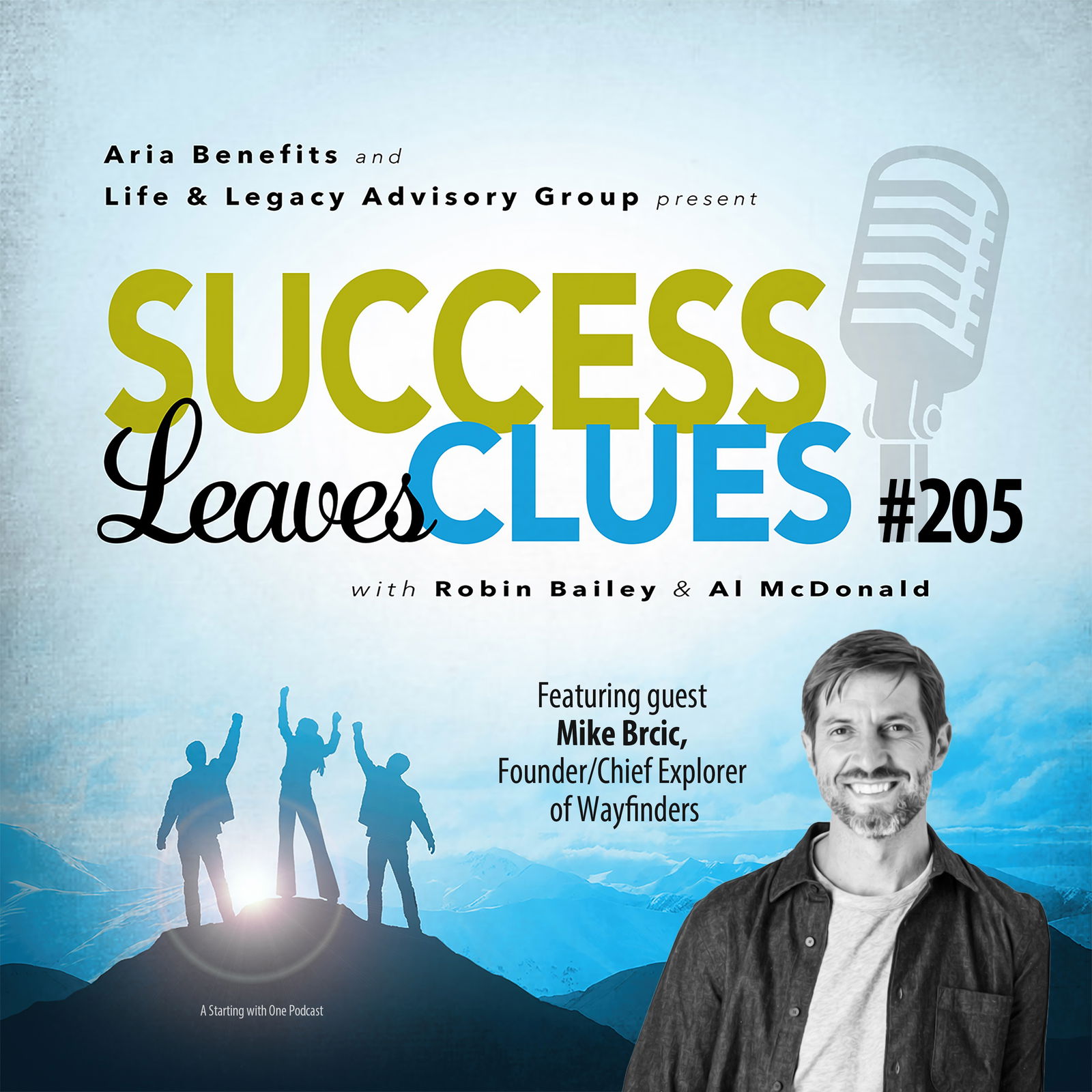 Episode cover art for Success Leaves Clues: Ep 205 with guest Mike Brcic, CEO of Wayfinders