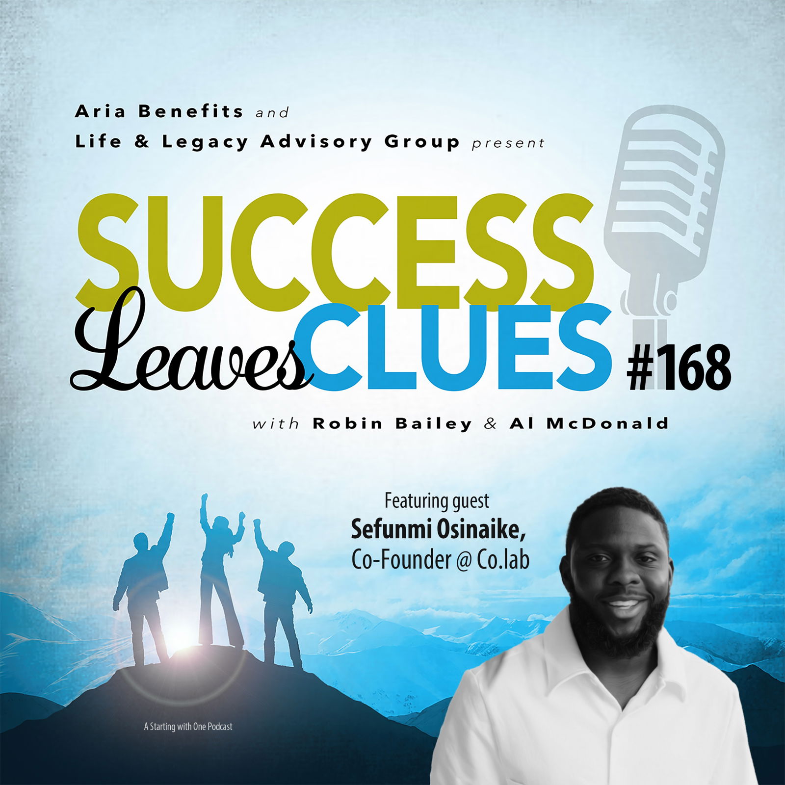 Episode cover art for Success Leaves Clues: Ep168 with guest Sefunmi Osinaike, Co-Founder at Co.Lab