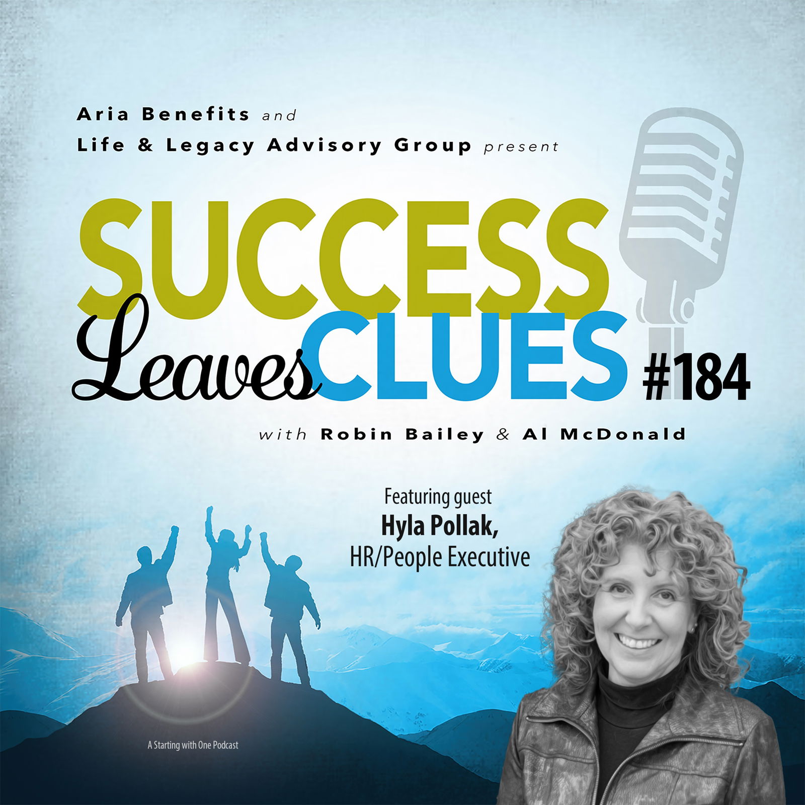 Episode cover art for Success Leaves Clues: Ep 184 with guest Hyla Pollak, HR/People Executive