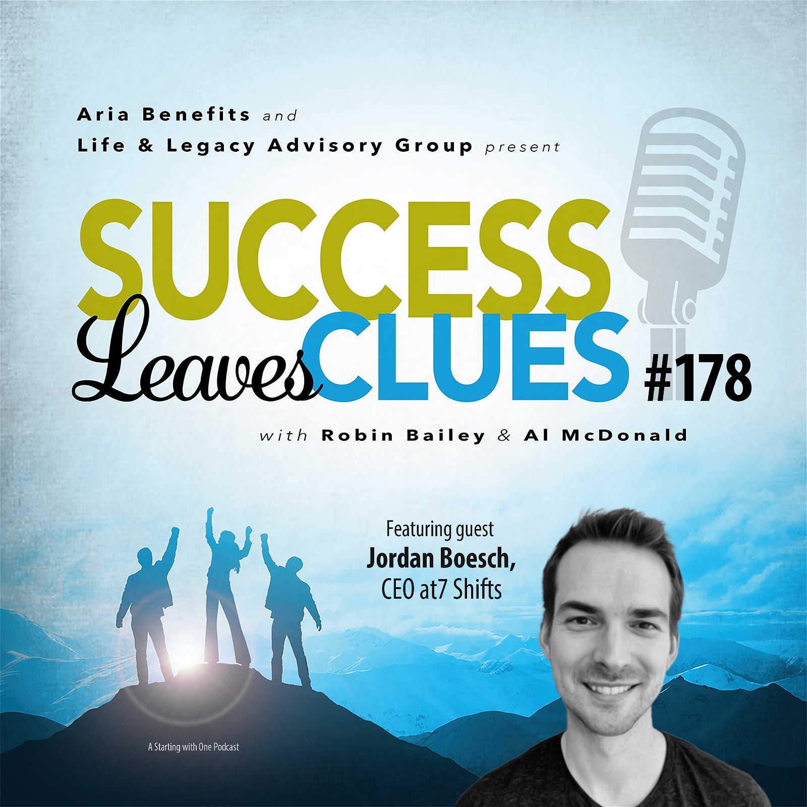 Episode cover art for Success Leaves Clues: Ep 178 with guest Jordan Boesch, CEO of 7 Shifts 