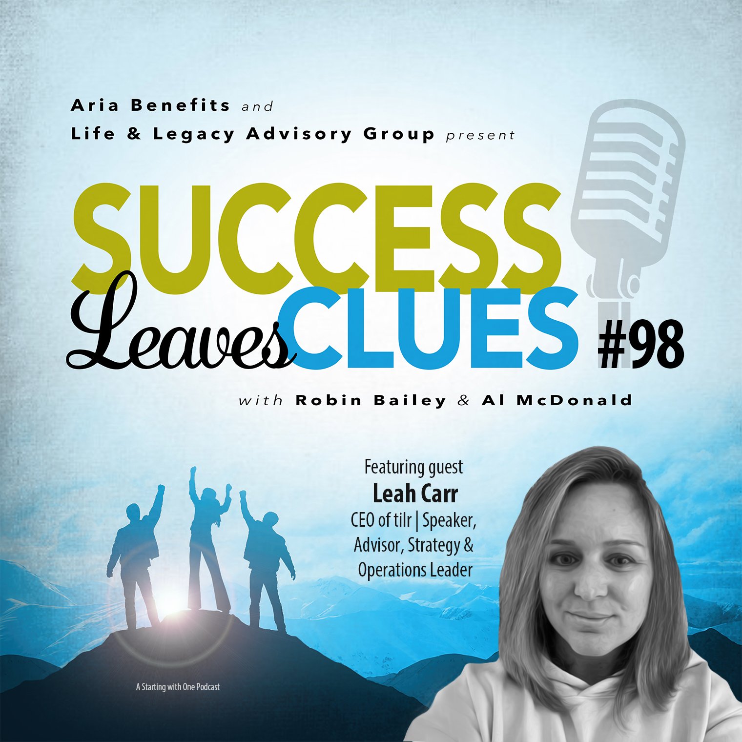 Episode cover art for Success Leaves Clues: Ep 98 with guest Leah Carr, CEO at tilr™