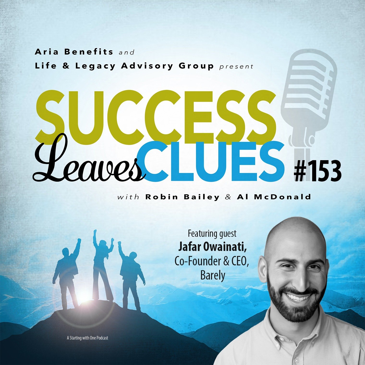 Episode cover art for Success Leaves Clues: Ep153 with guest Jafar Owainati, Co-Founder & CEO of Barley
