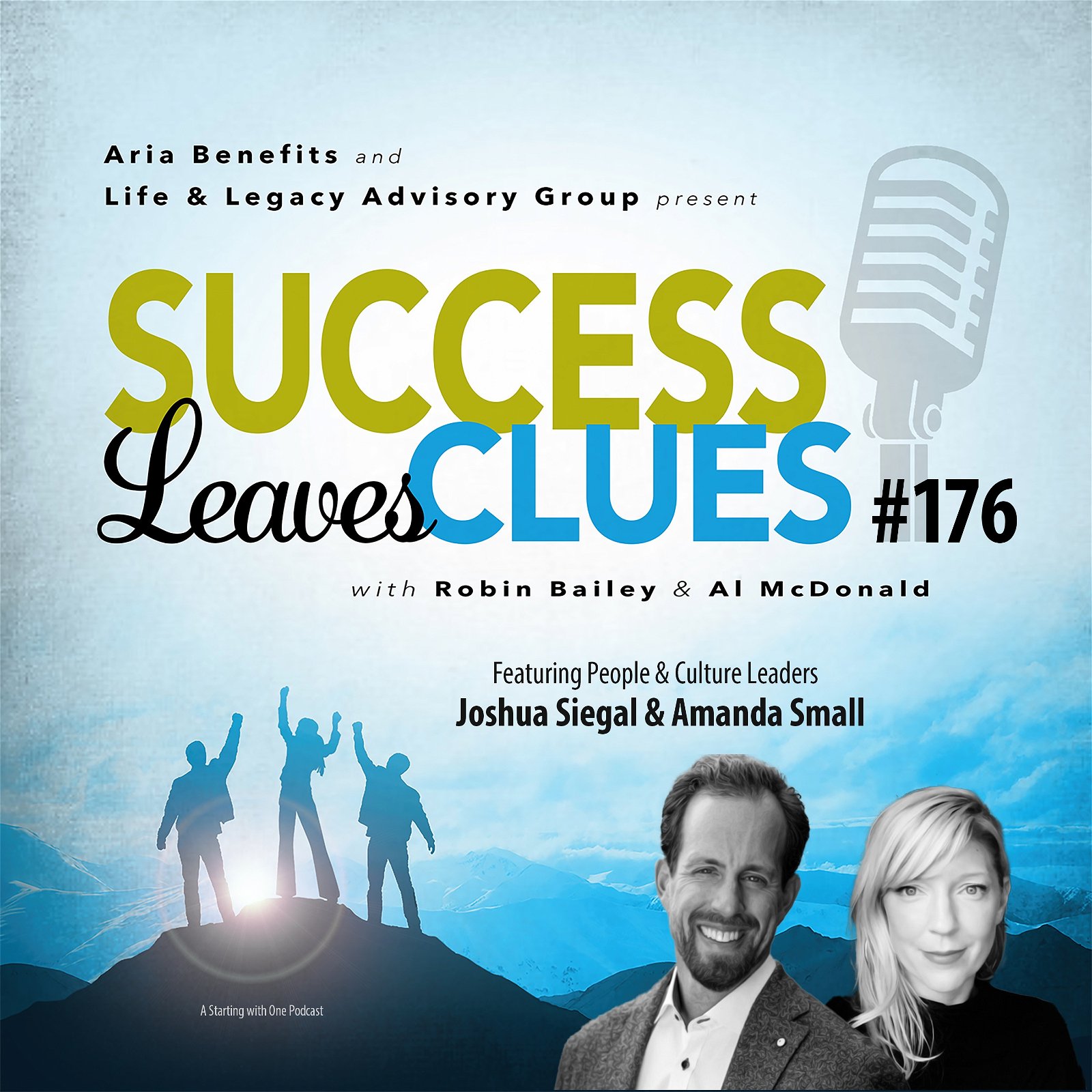 Episode cover art for Success Leaves Clues: Ep 176 with People and Culture Leaders Amanda Small & Joshua Siegal