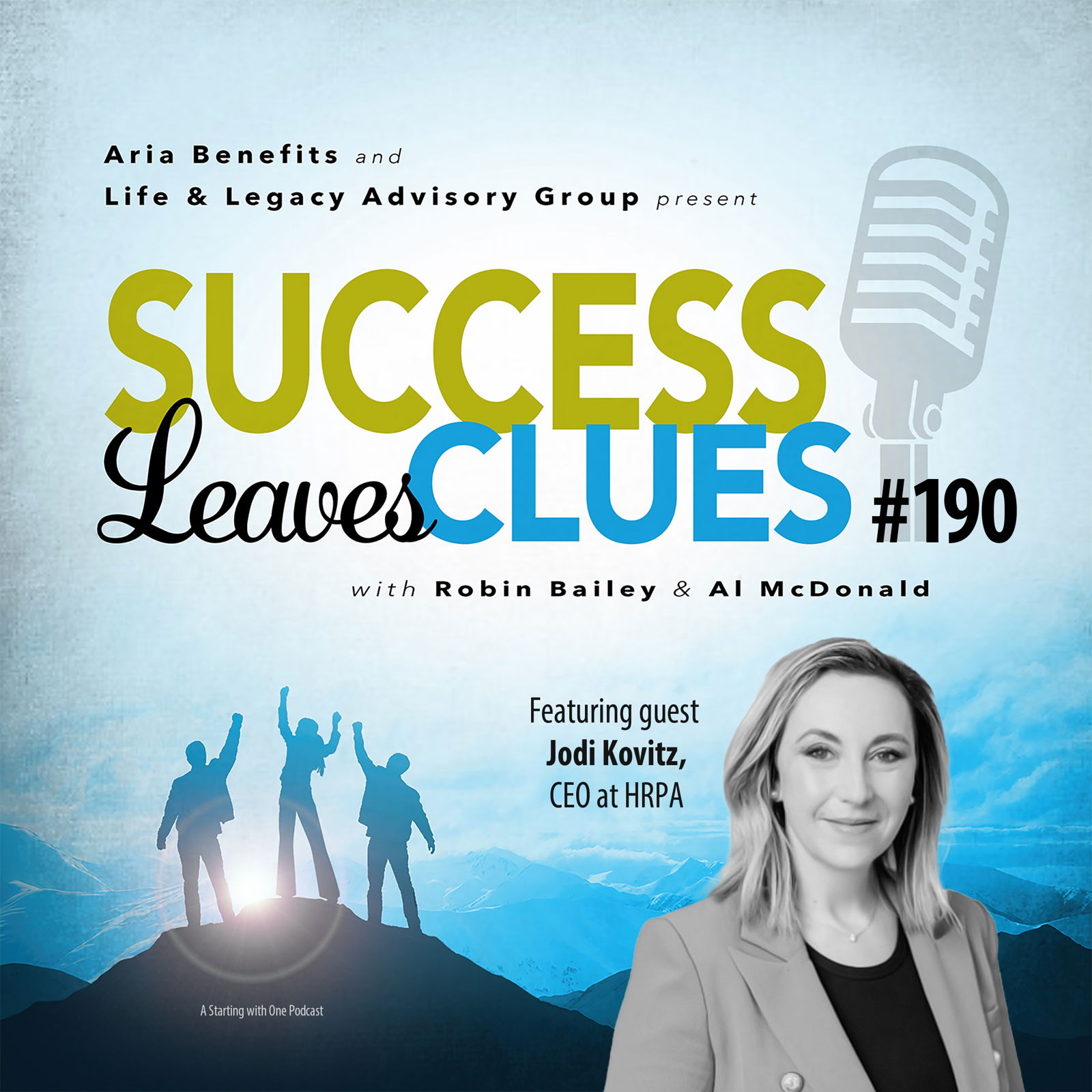 Episode cover art for Success Leaves Clues: Ep 190 with guest Jodi Kovitz, CEO at HRPA
