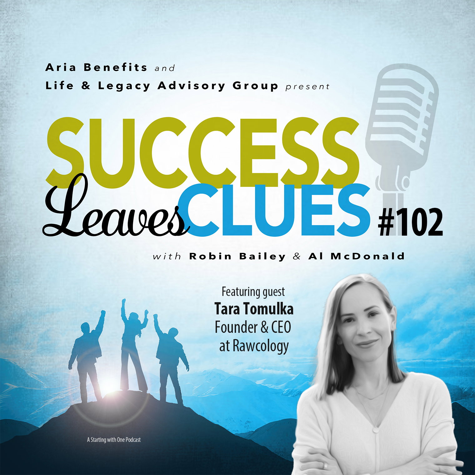 Success Leaves Clues: Ep102 with guest Tara Tomulka, Founder & CEO at Rawcology, Holistic Nutritionist episode artwork