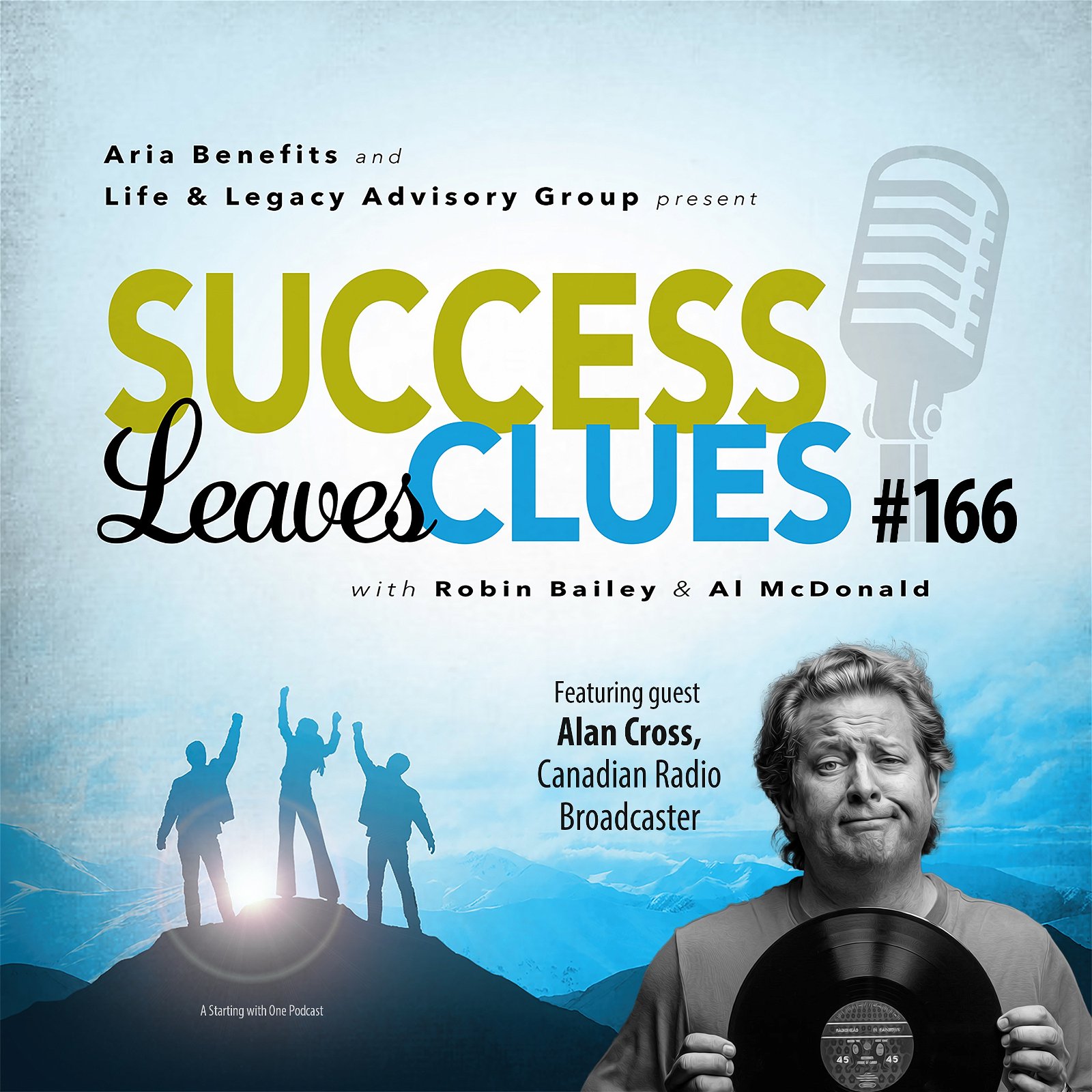 Episode cover art for Success Leaves Clues: Ep166 with Canadian radio broadcaster and author, Alan Cross
