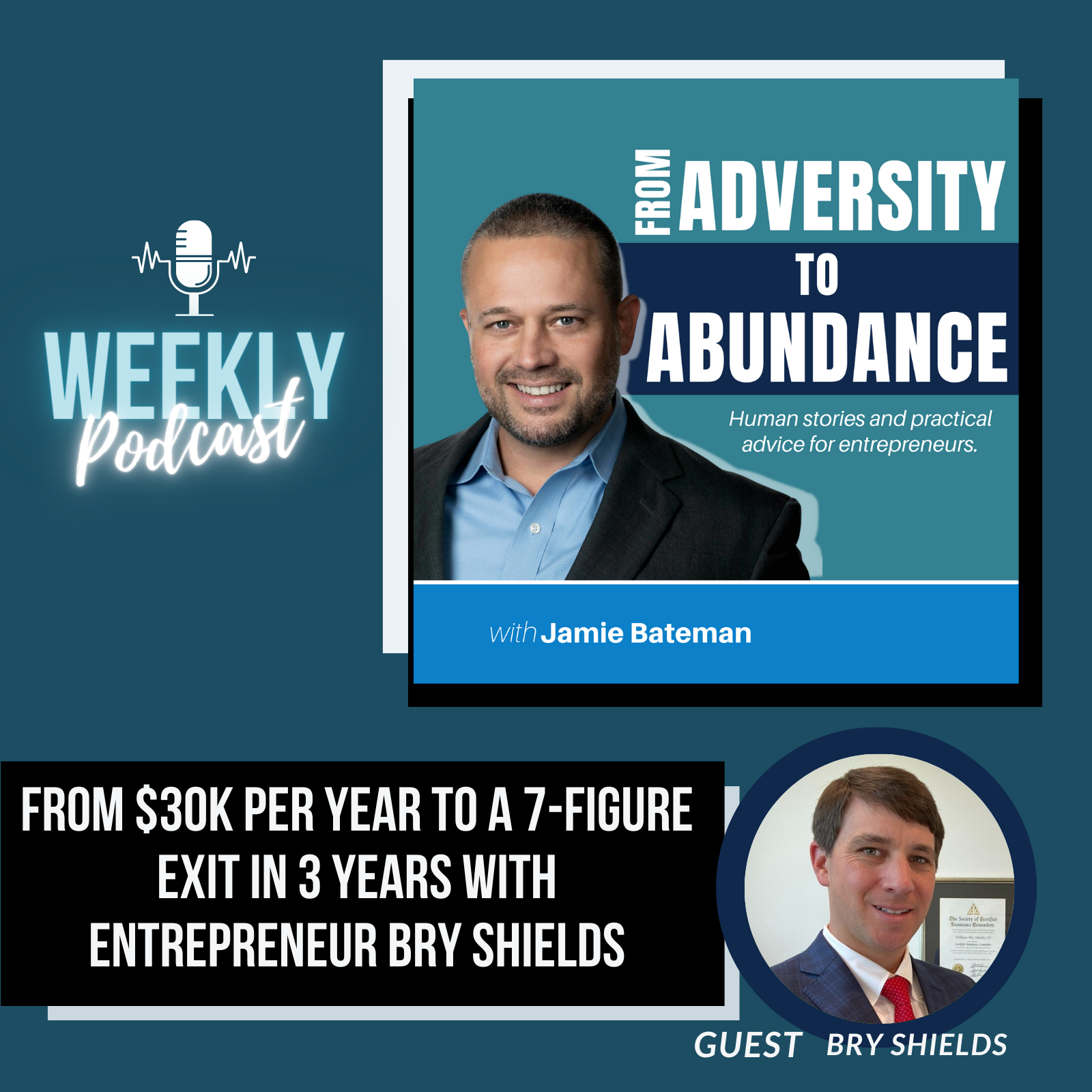 From $30k Per Year to a 7-Figure Exit in 3 years with Entrepreneur Bry Shields