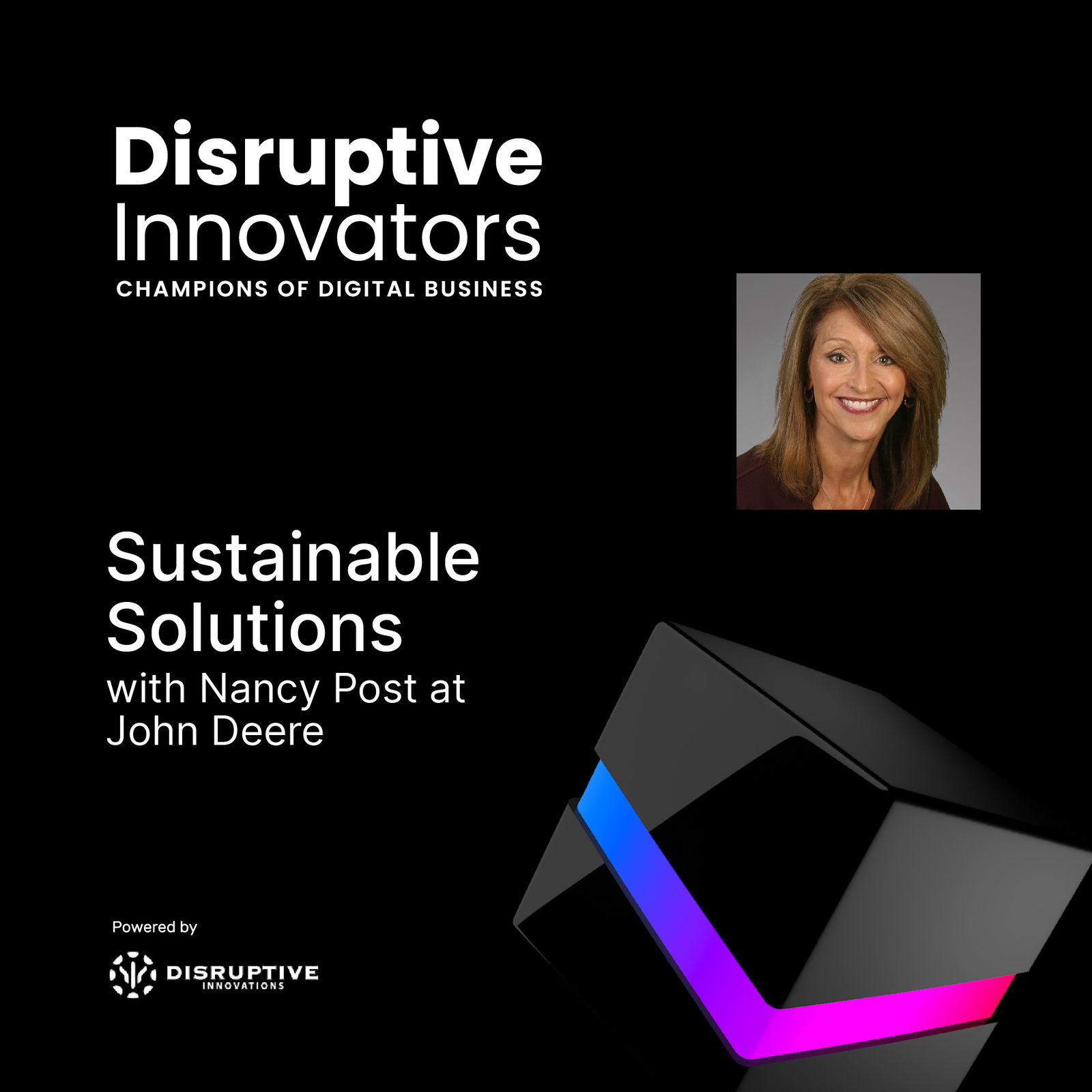 Disruptive Innovators: Champions of Digital Business - CIO & IT Leader Interviews, Digital Transformation, Digital Innovation