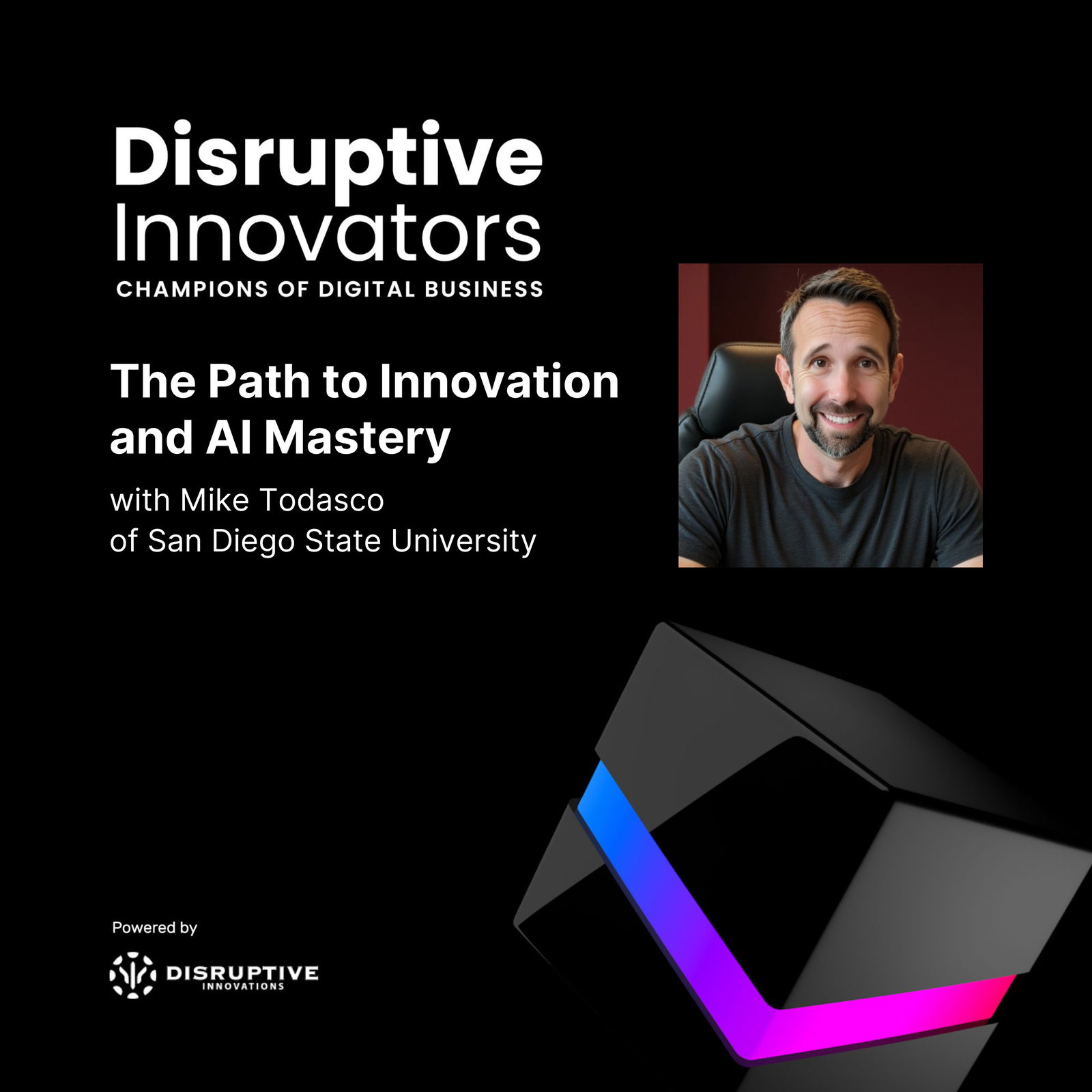 Disruptive Innovators: Champions of Digital Business - CIO & IT Leader Interviews, Digital Transformation, Digital Innovation