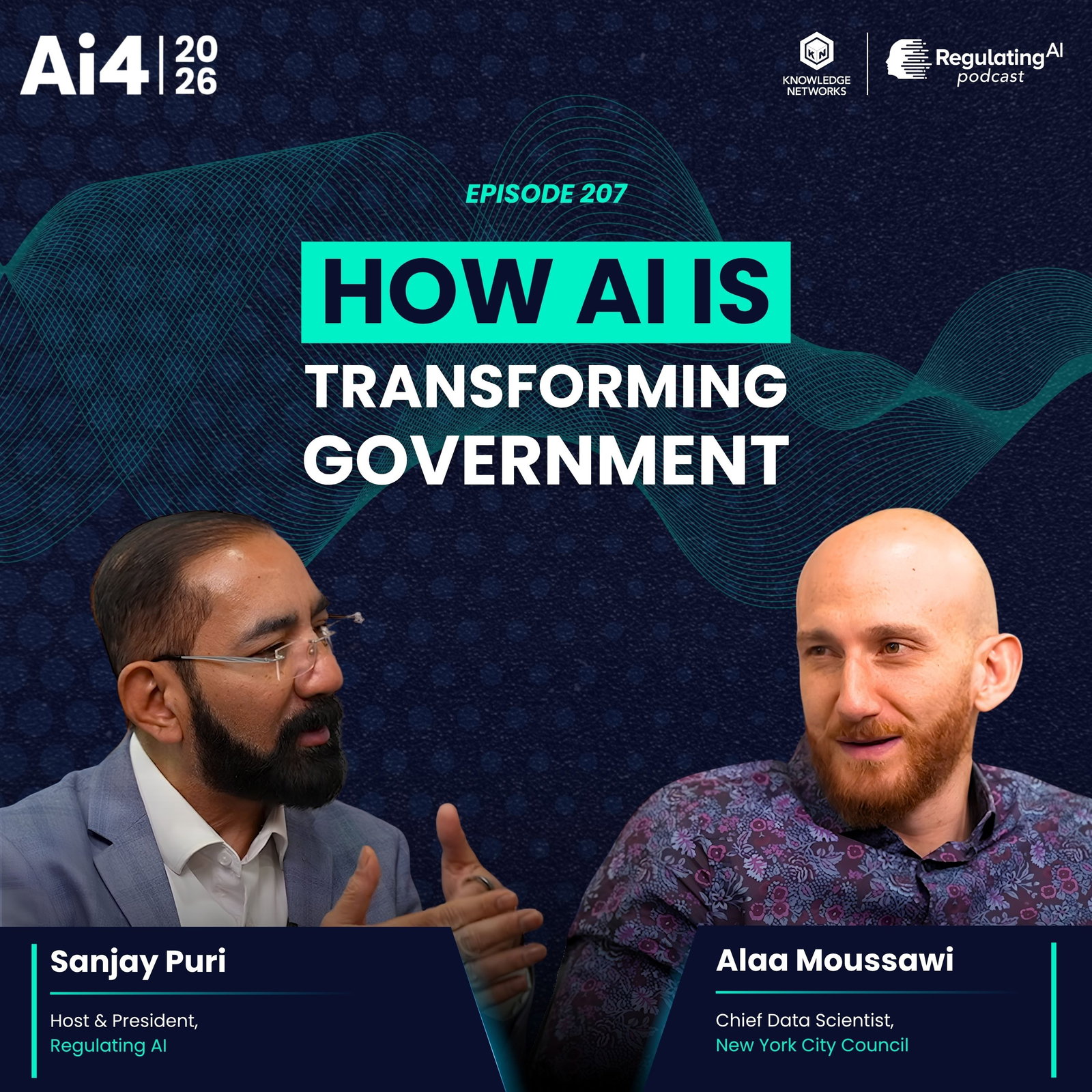 How AI Is Transforming Government: RAG, AI Agents & the Future of Policymaking | Alaa Moussawi episode artwork