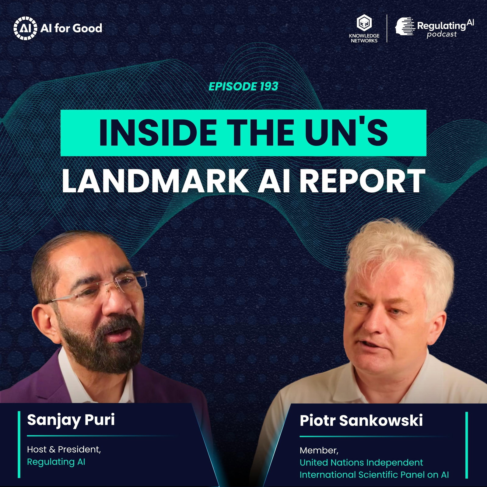 Inside the UN's Landmark AI Report: Piotr Sankowski on Global AI Governance & the Future of AI episode artwork