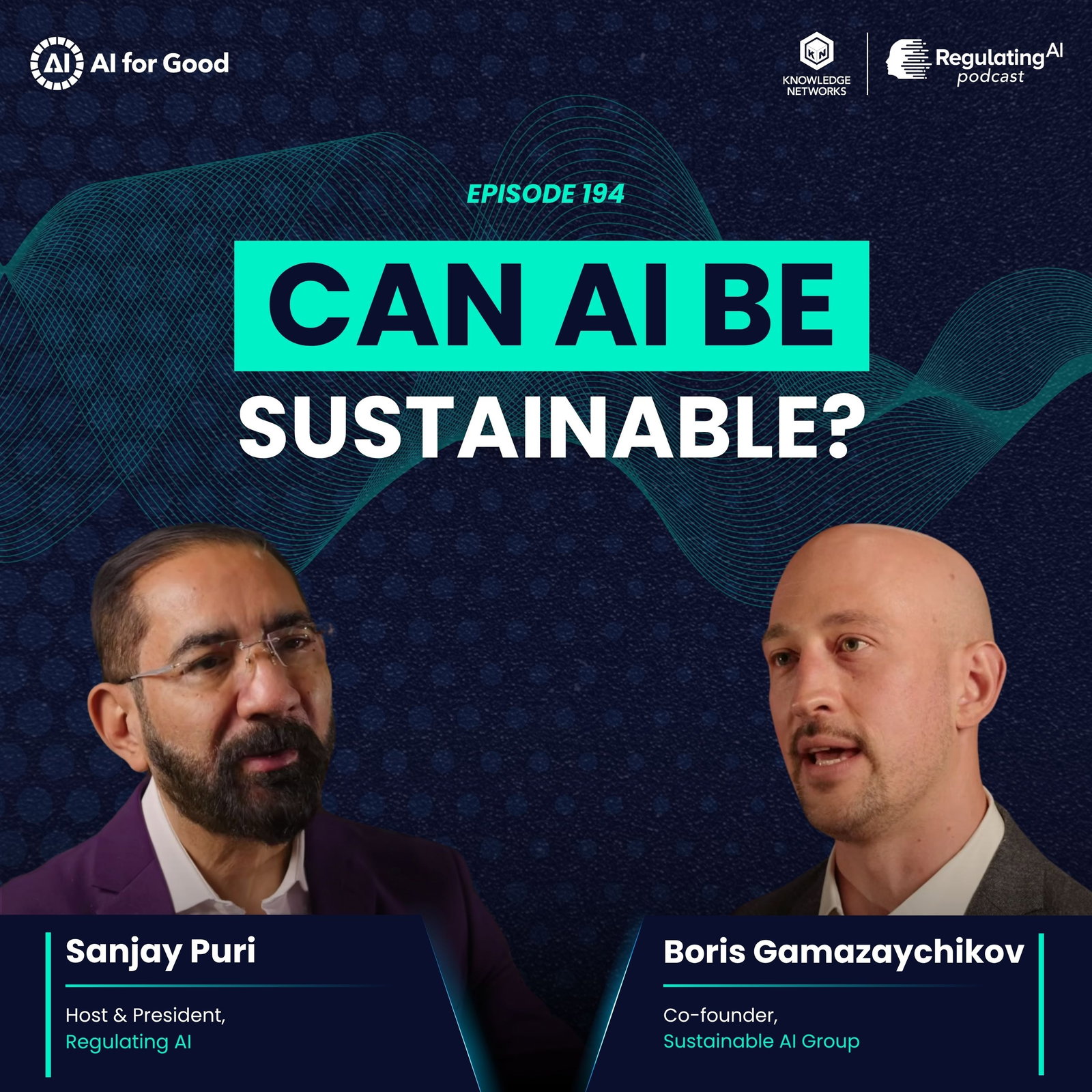 Can AI Be Sustainable? Boris Gamazaychikov on Data Centers & Energy | Live from Geneva episode artwork