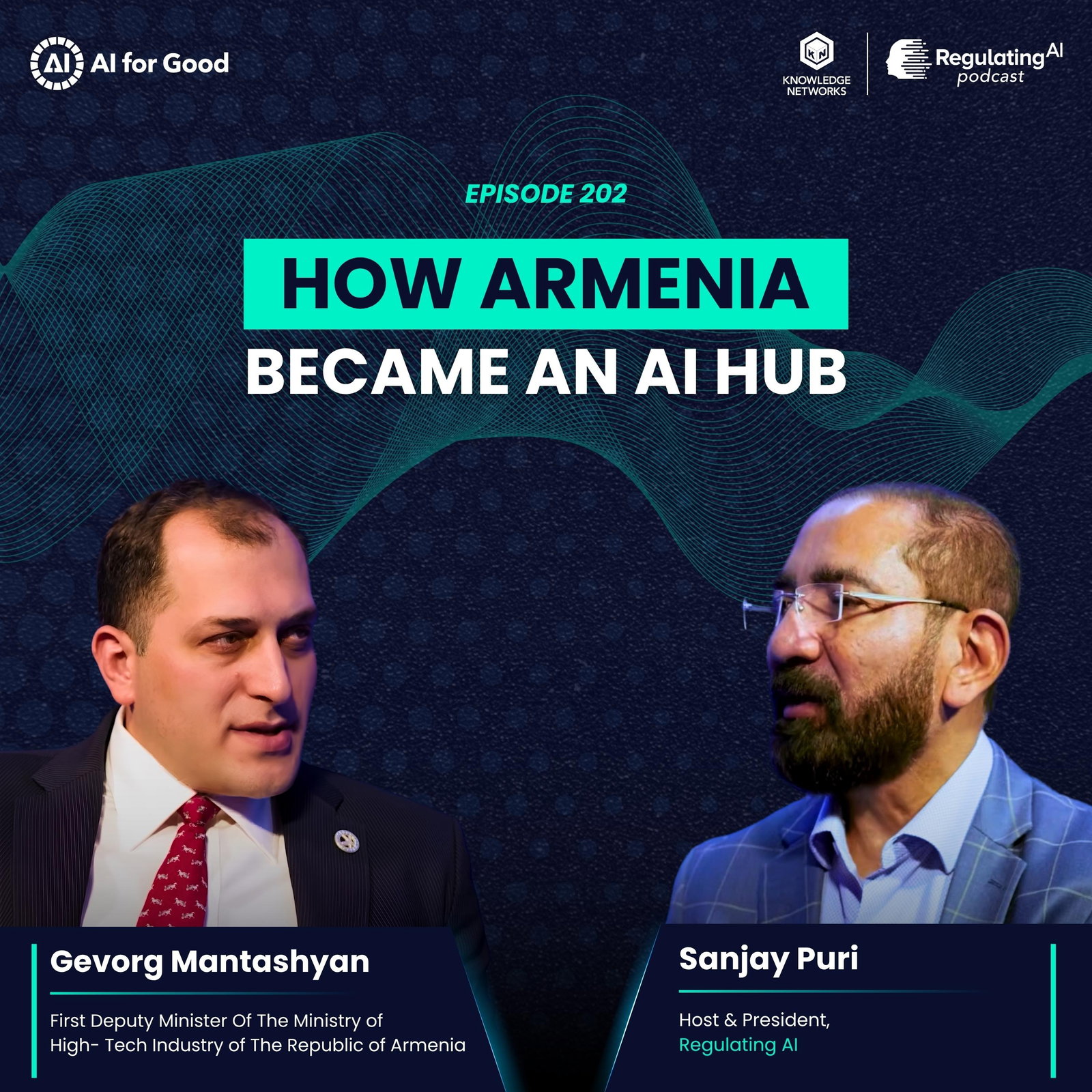 How Armenia Became an AI Hub | First Deputy Minister Gevorg Mantashyan on Talent, NVIDIA & AI Policy episode artwork