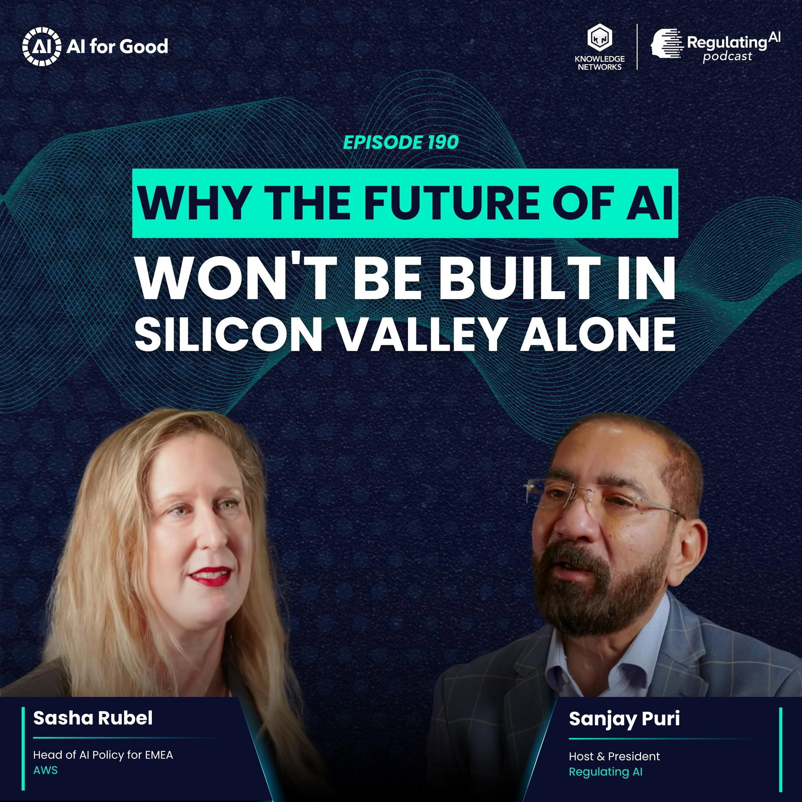 Why the Future of AI Won't Be Built in Silicon Valley Alone | Sasha Rubel (AWS) | Live from Geneva episode artwork
