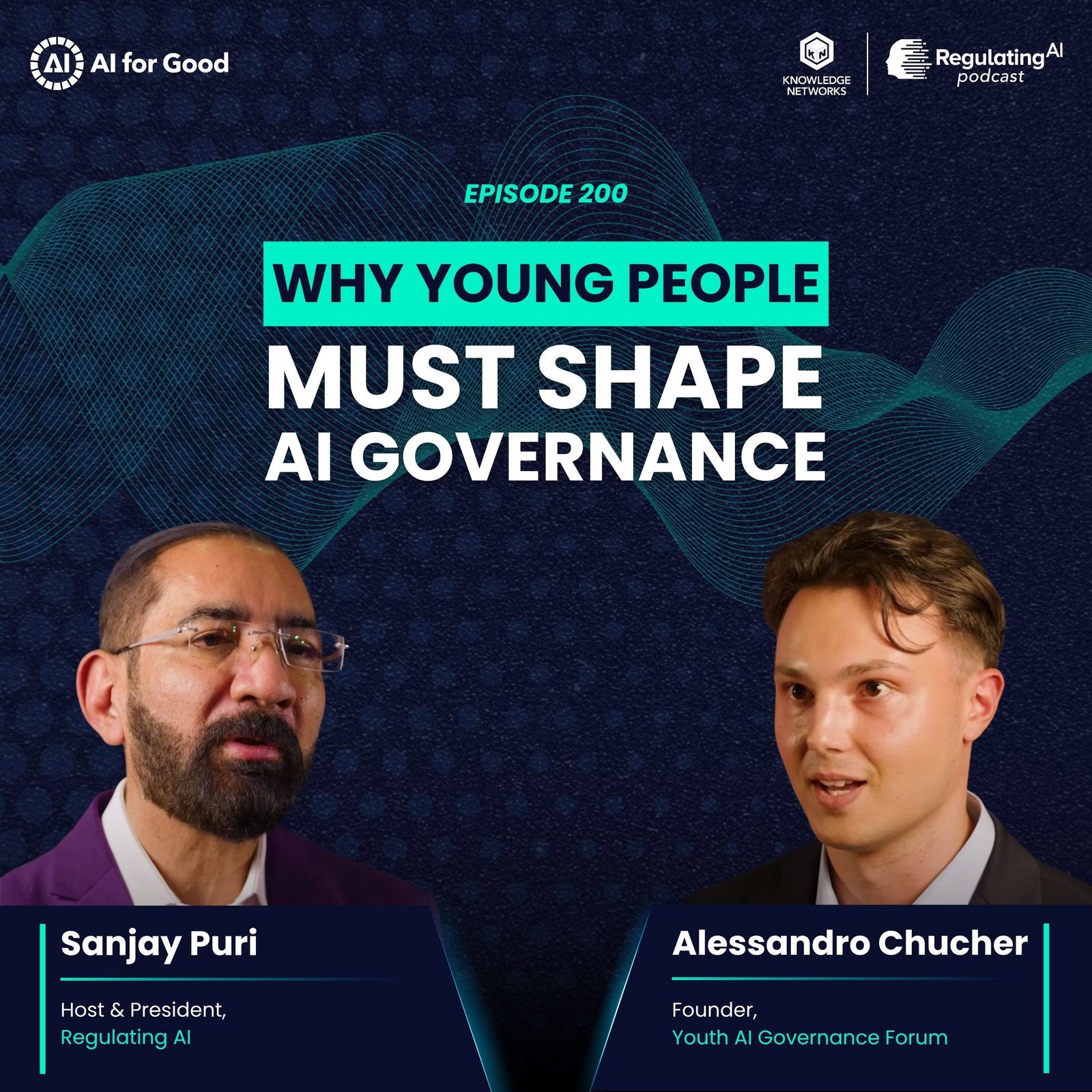 Why Young People Must Shape AI Governance | Alessandro Chucher on AI Ethics, Careers & the Future episode artwork