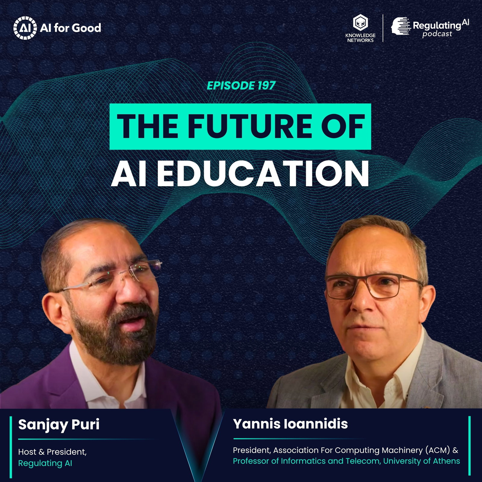   IN  Skip navigation Search    Create  Avatar image The Future of AI Education: ACM President Yannis Ioannidis on Jobs, Ethics & AI Skills episode artwork