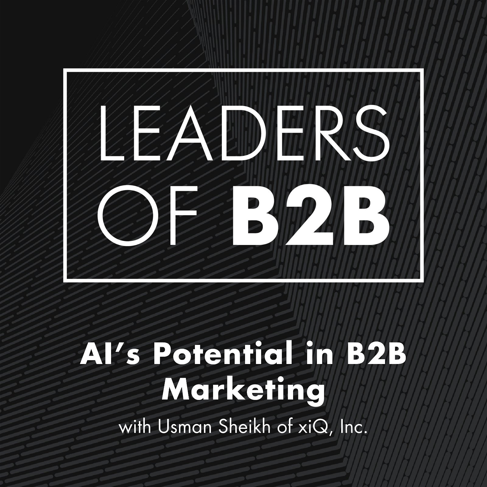 AI's Potential in B2B Marketing with Usman Sheikh of xiQ, Inc.