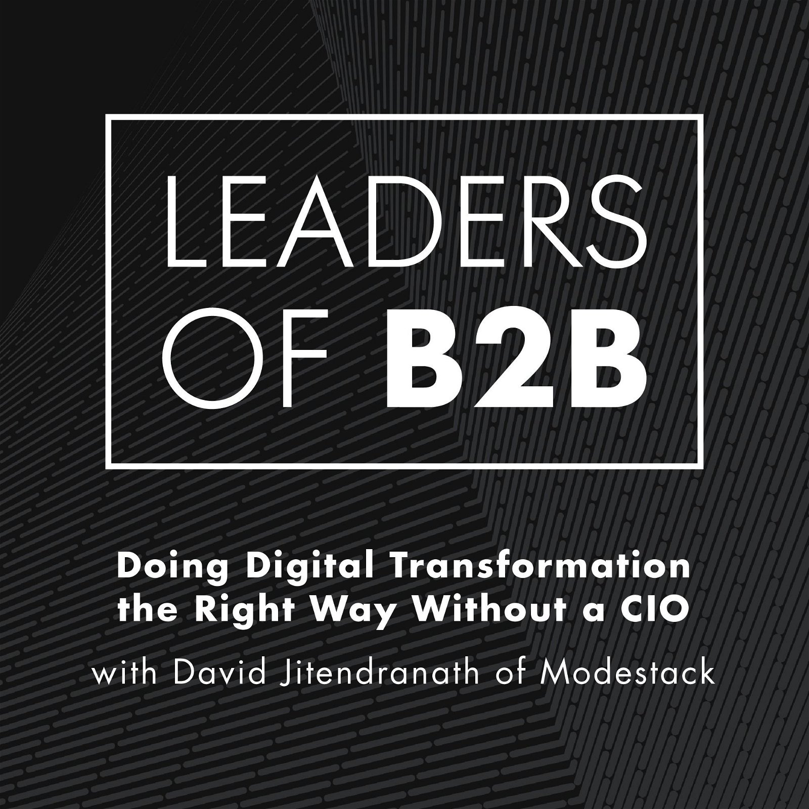 Doing Digital Transformation the Right Way Without a CIO with David Jitendranath of Modestack
