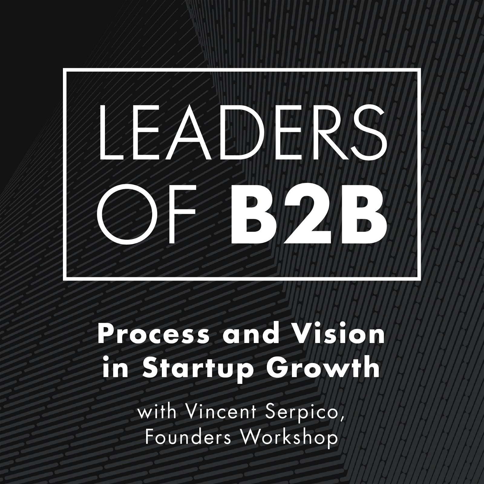 Process and Vision in Startup Growth feat. Vincent Serpico, Founders Workshop