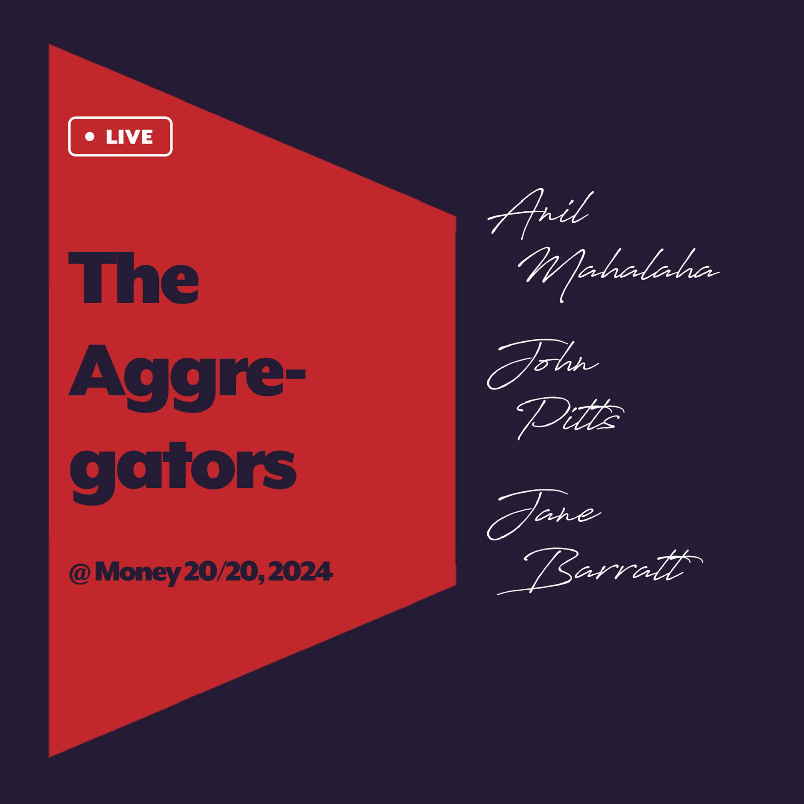 Live @ Money 20/20, 2024 - The Aggregators