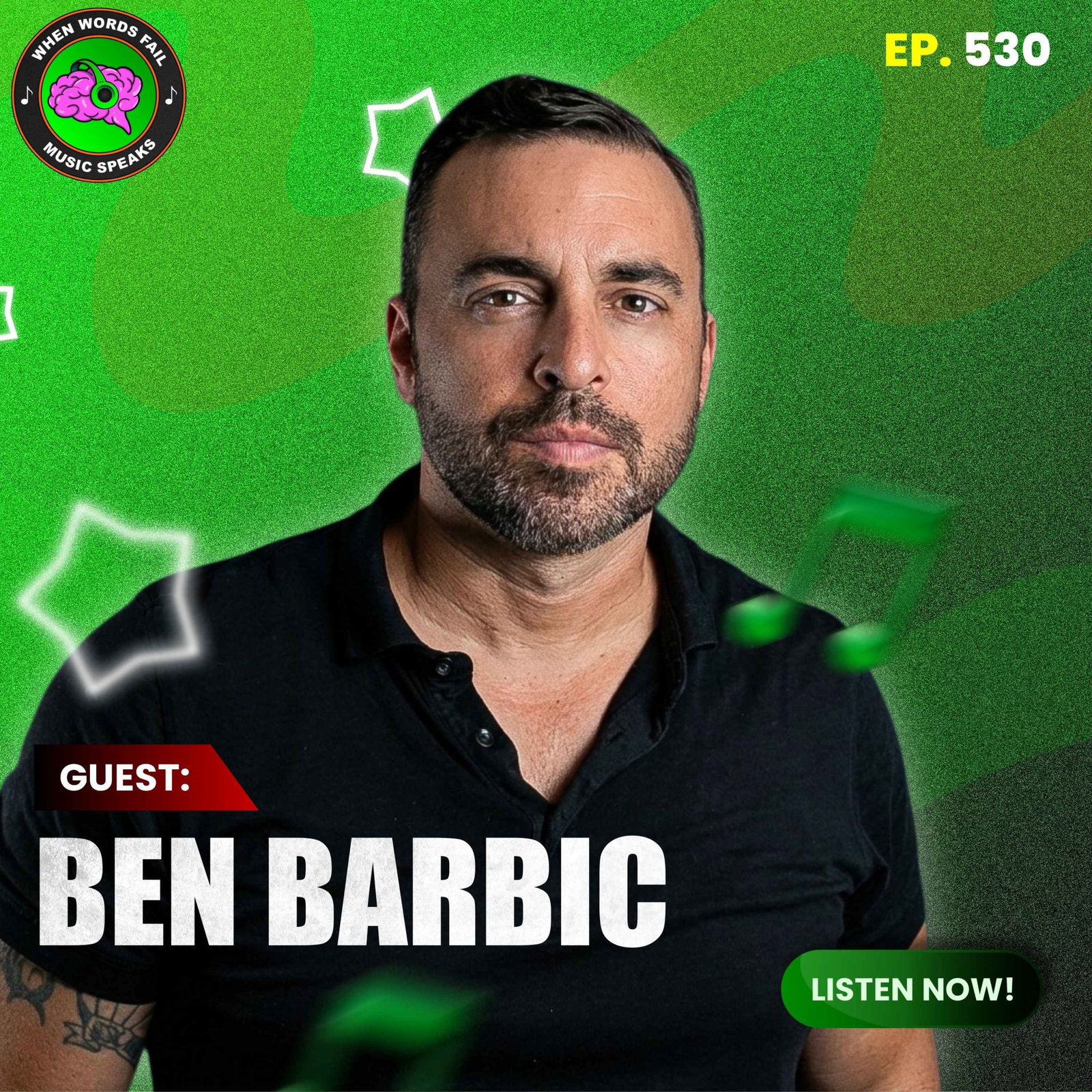 Episode 530 - Healing Depression with Music: Ben Barbic’s Rise and Climb Story