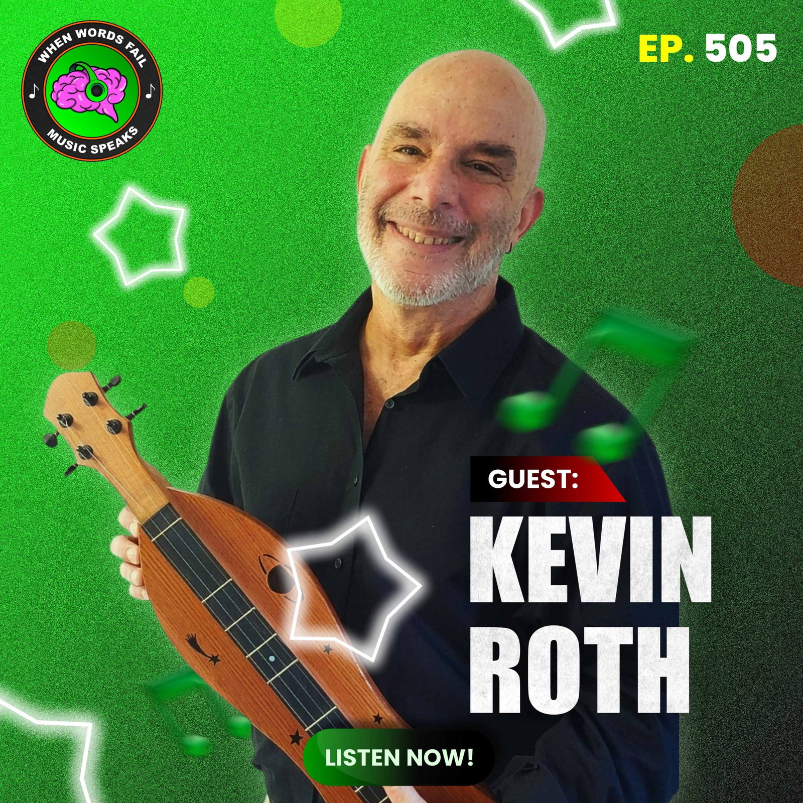 Episode 505 - Healing Through Dulcimer: Kevin Roth Shares Music’s Power Over Depression and Cancer