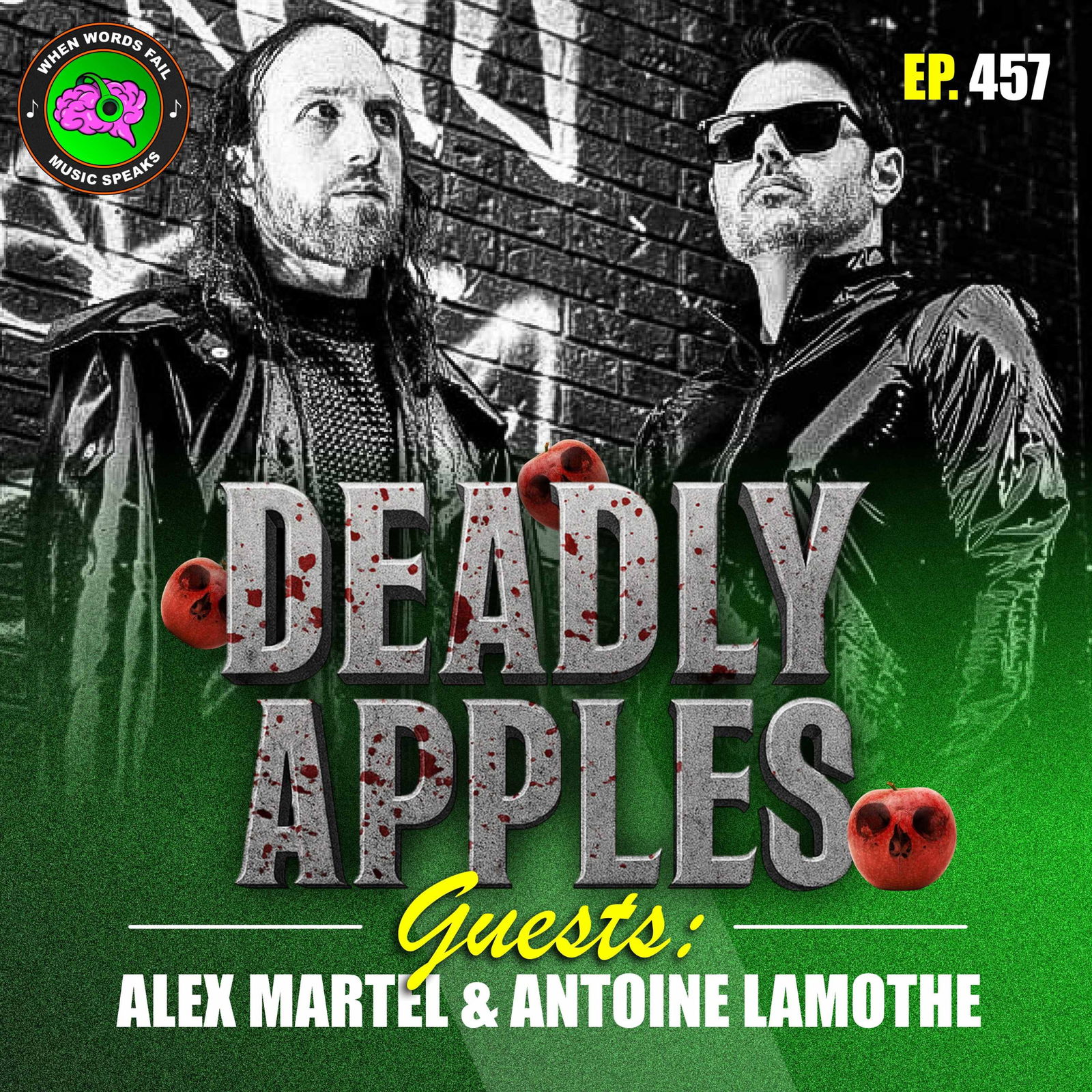 Episode 457 - How Deadly Apples Balance Intense Shows, Health, and Creative Freedom