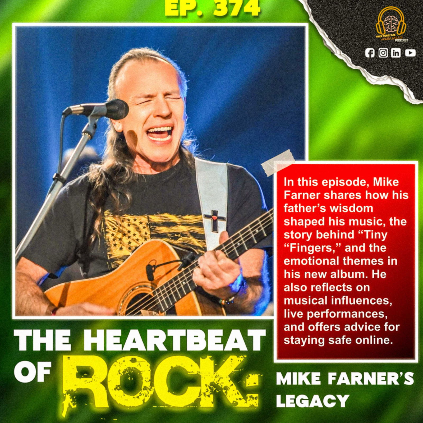 Episode 374 - The Heartbeat of Rock: Mark Farner's Legacy