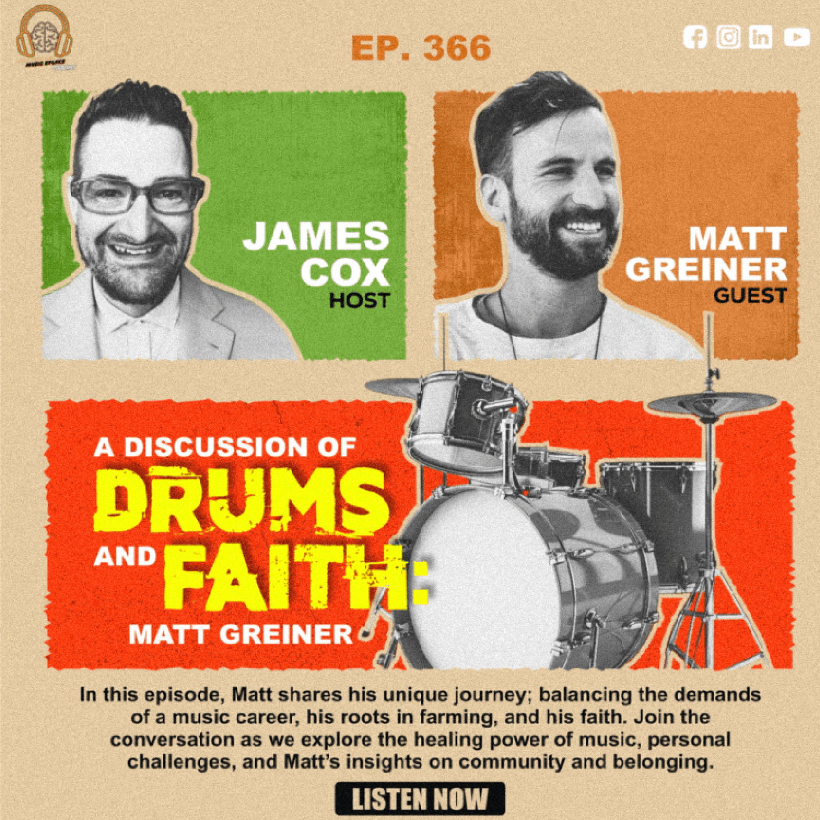 Episode 366 - Matt Greiner: Rhythms of Resilience