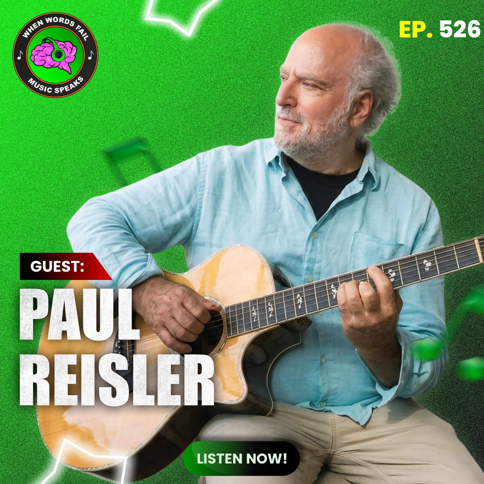 Episode 526 -- From Classroom to Stage: Paul Reisler’s Journey Turning Kids’ Stories into Songs