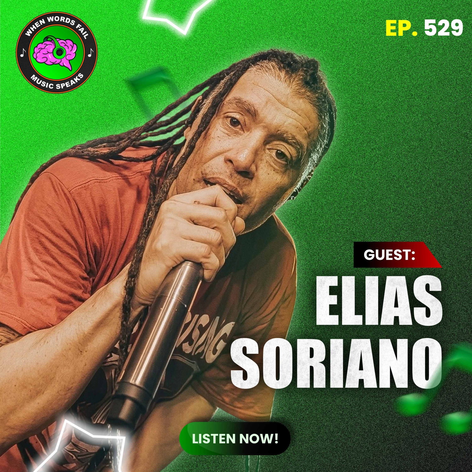 Episode 529 - Healing Through Heavy Music: Elias Talks Longevity, New Album, and Mental Health Strategies