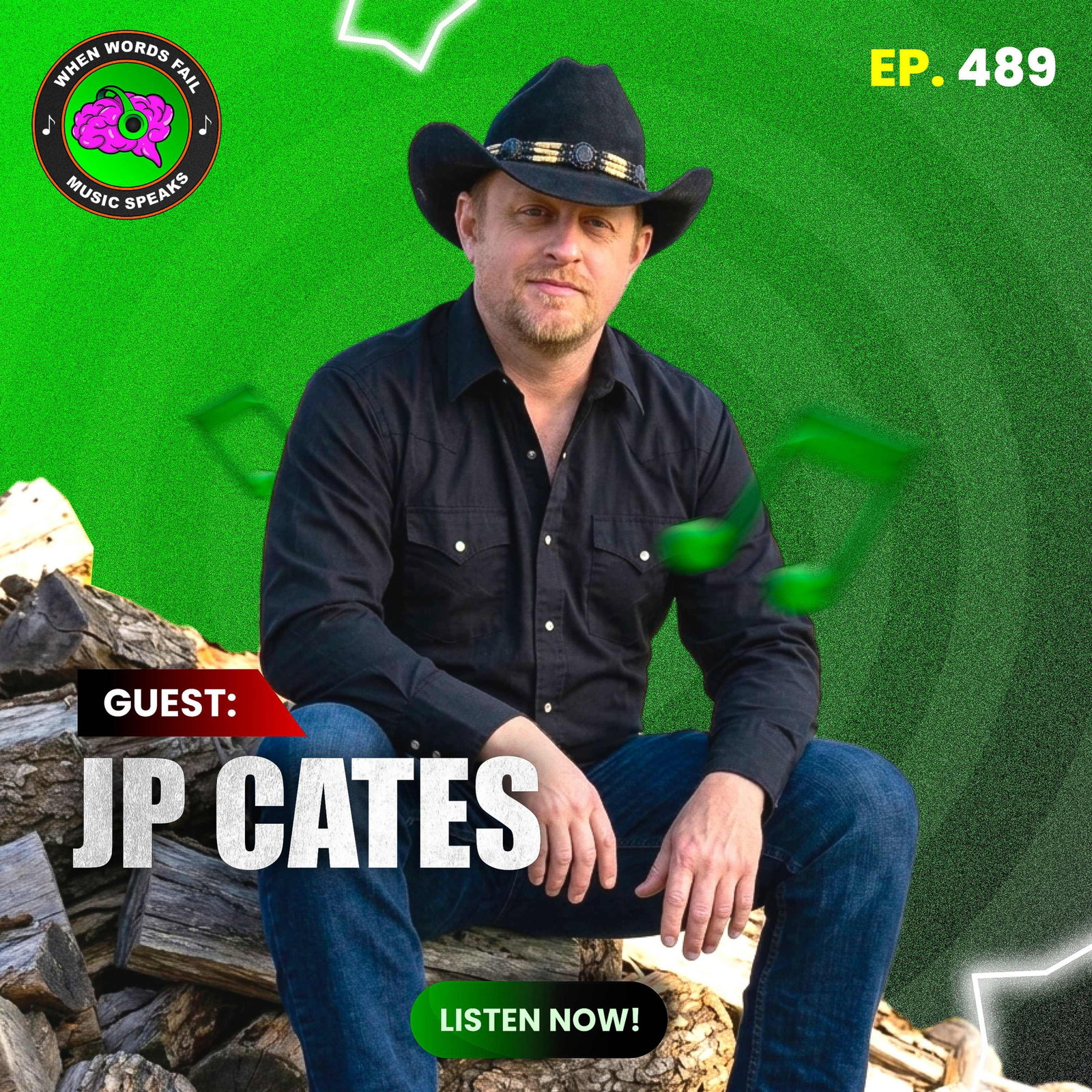 Episode 489 - From Vegas Lights to Seattle Snow: JP Cates Shares Music’s Power Over Depression