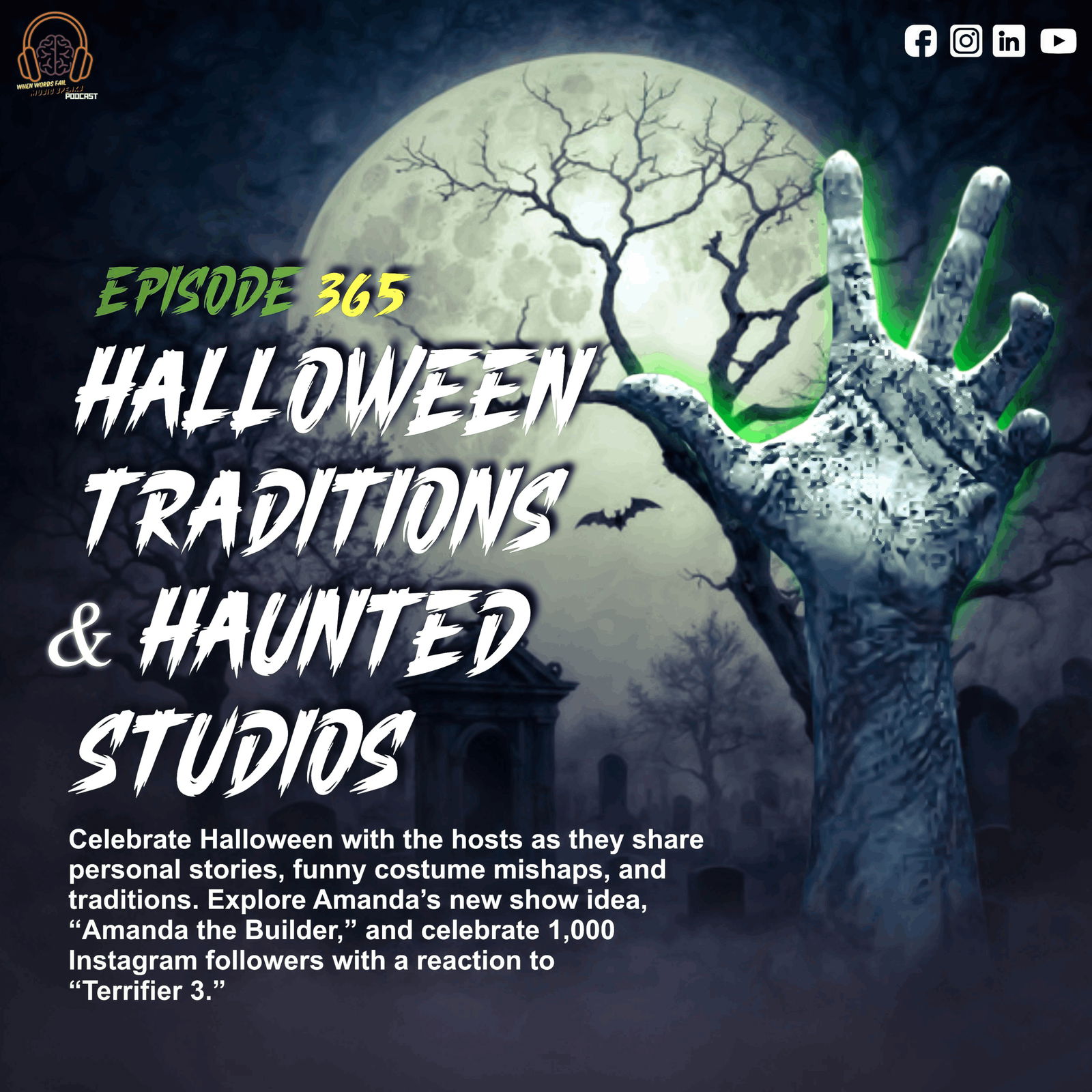 Episode 365 - Halloween Traditions and Haunted Studios