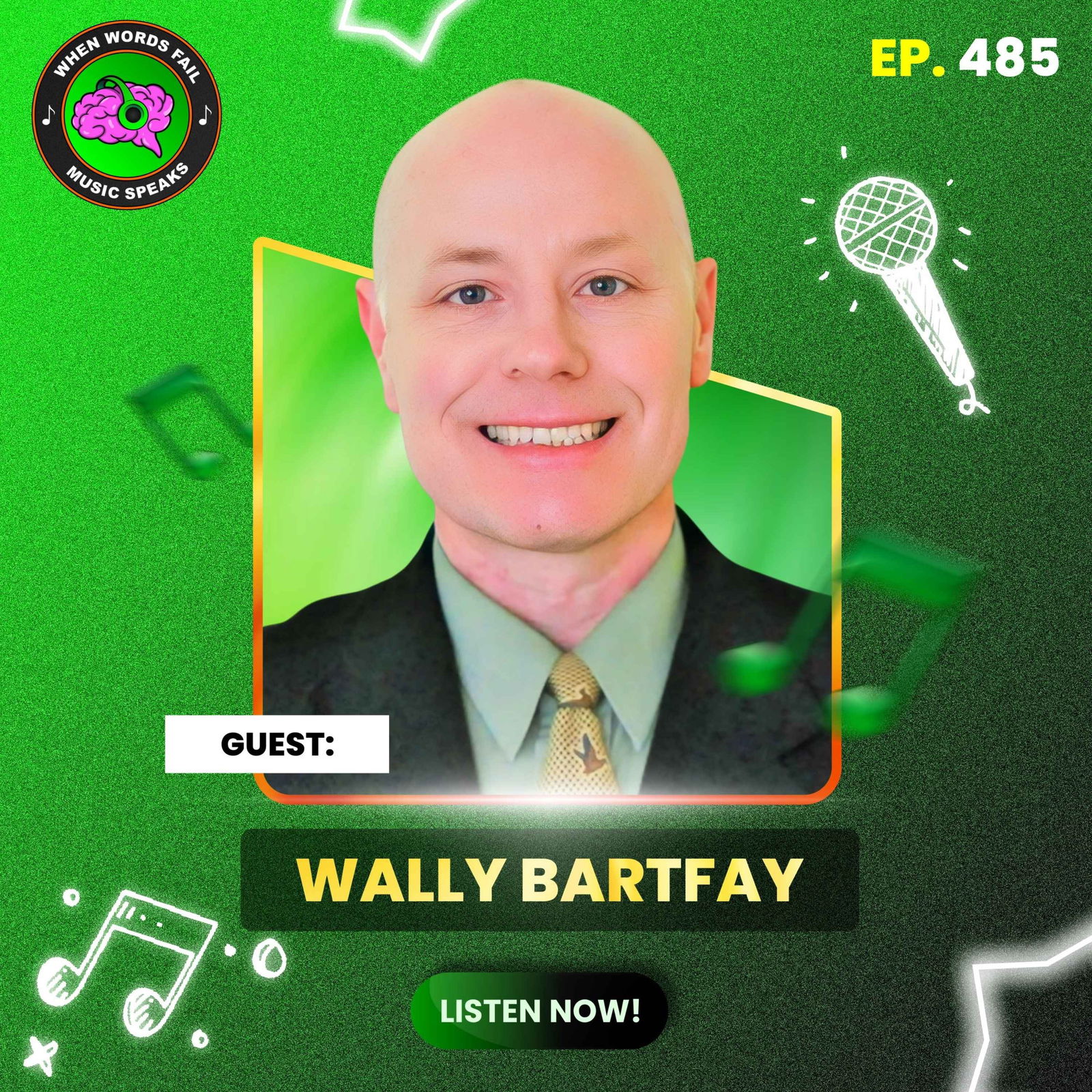Episode 485 - From Ancient Instruments to Modern Therapy: Wally Bartfay Explains Music’s Role in Depression and Dementia