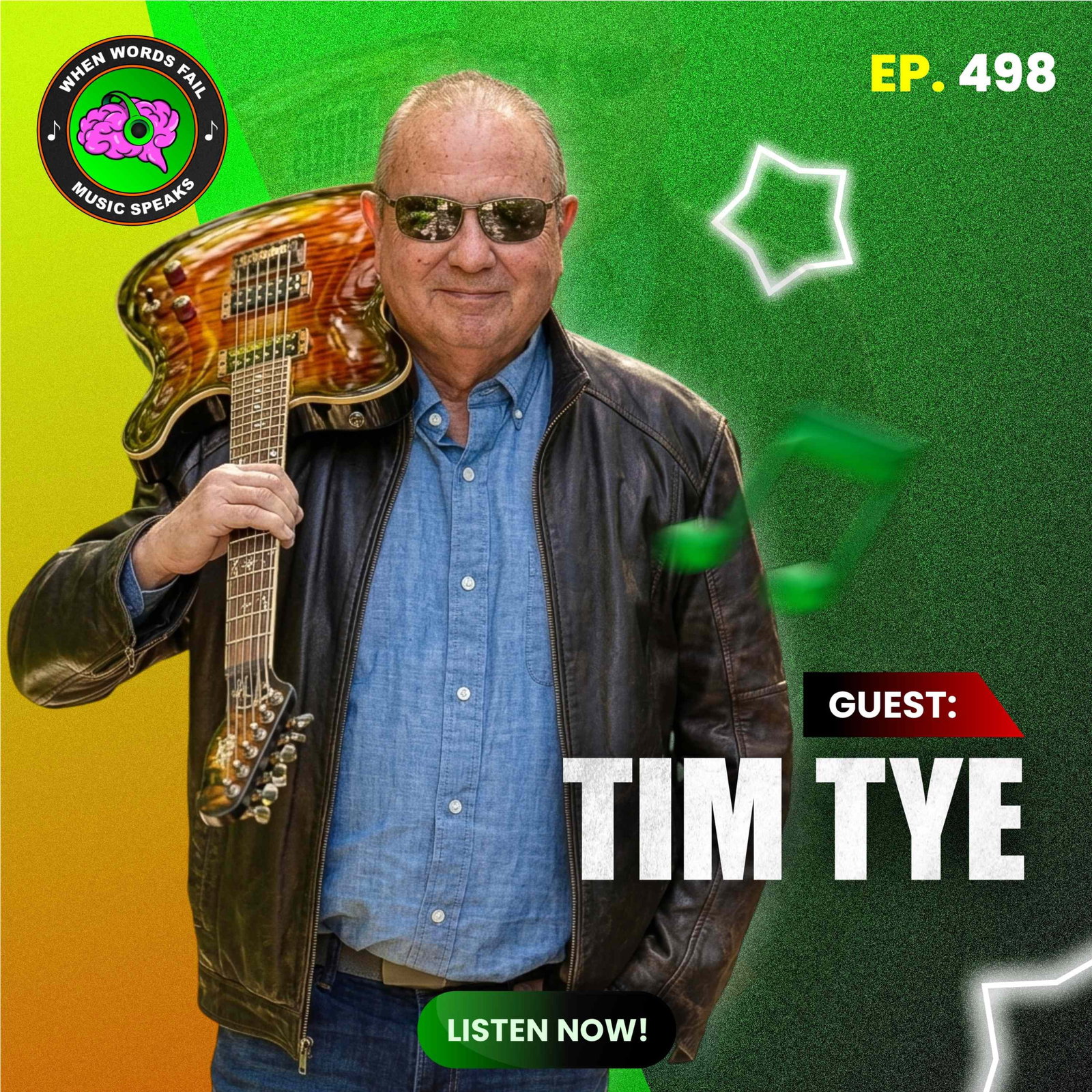 Episode 498 - From Courtroom to Stage: Tim Tye's Story of Law, Music, and Emotional Growth