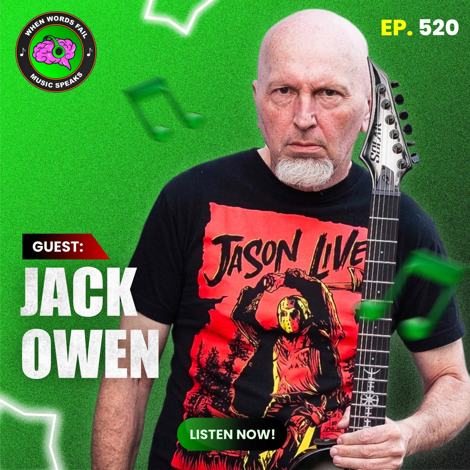 Episode 520 -  Jack Owen (Round 2) From Cannibal Corpse to Six Feet Under: Royalties, Credits, and Creative Evolution Explained